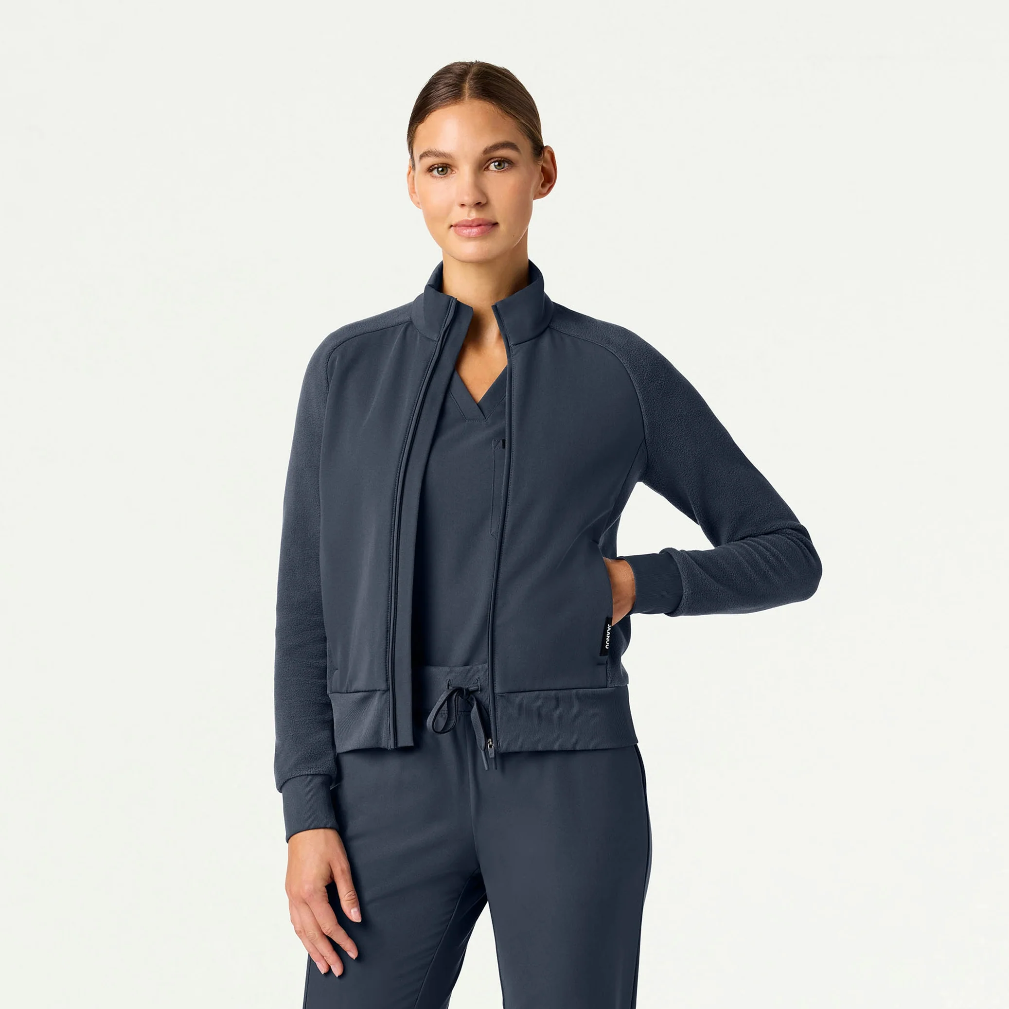 The Original Fleece Jacket Kit - Carbon Gray - Image 2