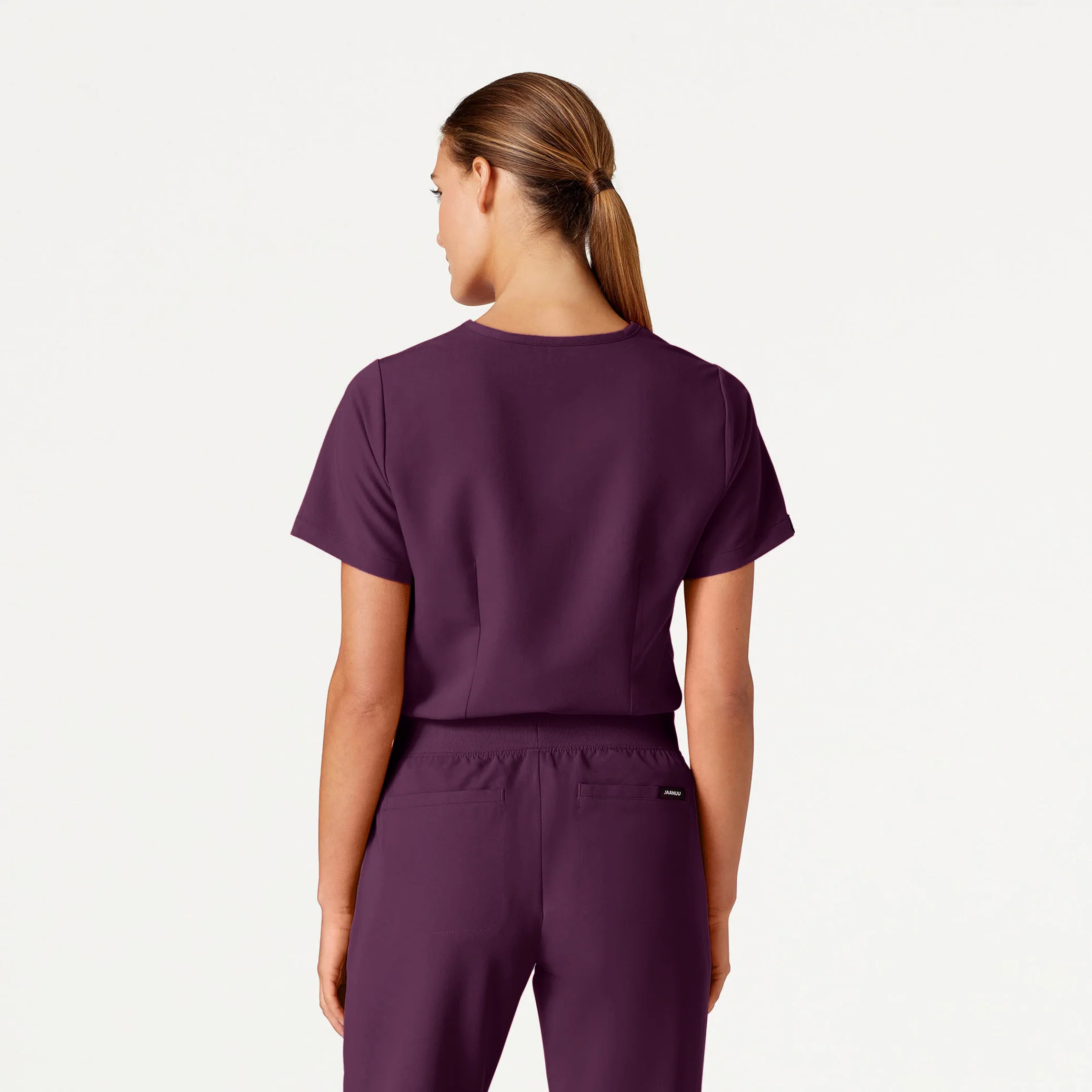 The Original Scrub Set - Deep Eggplant - Image 3