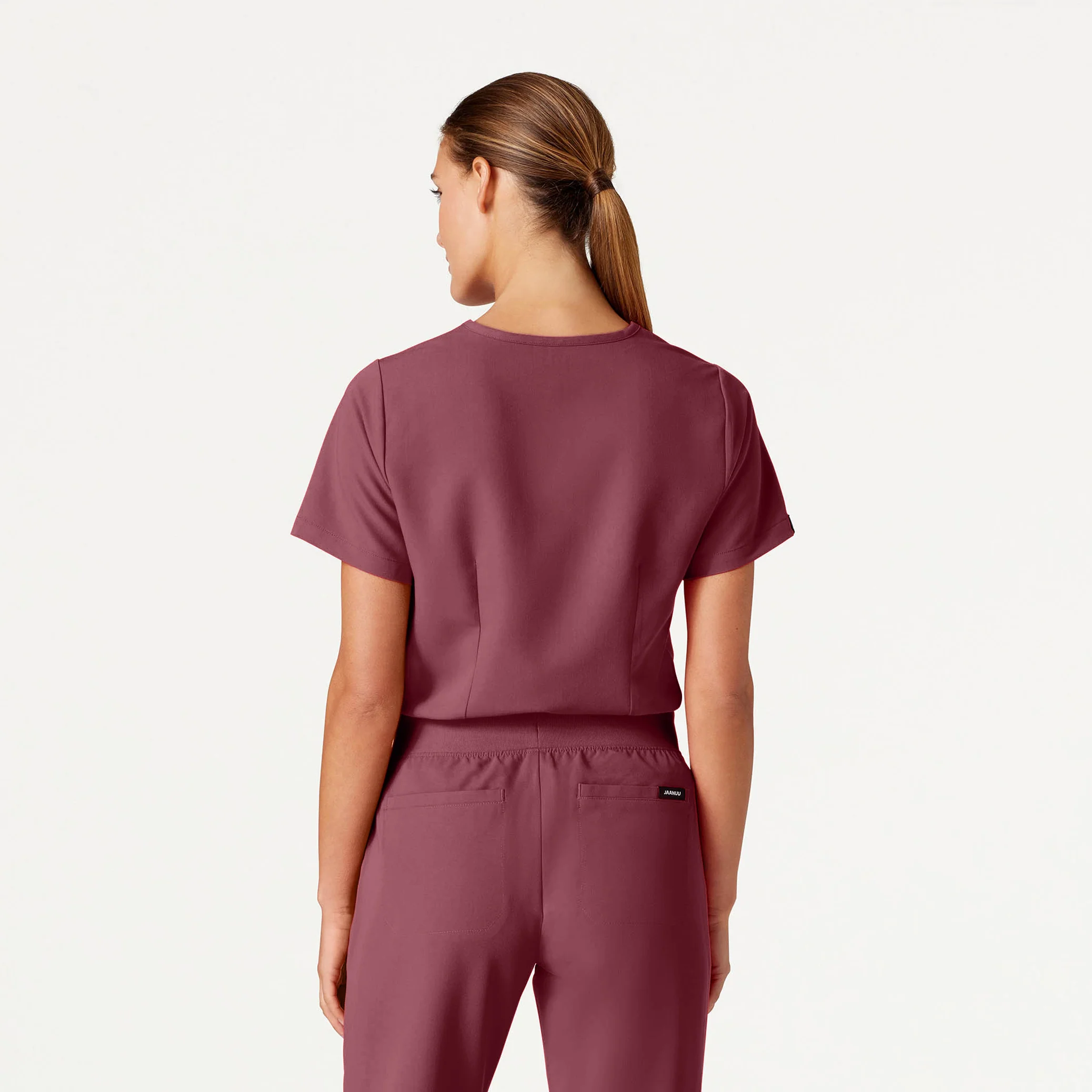 The Original Scrub Set - Rosewood - Image 4
