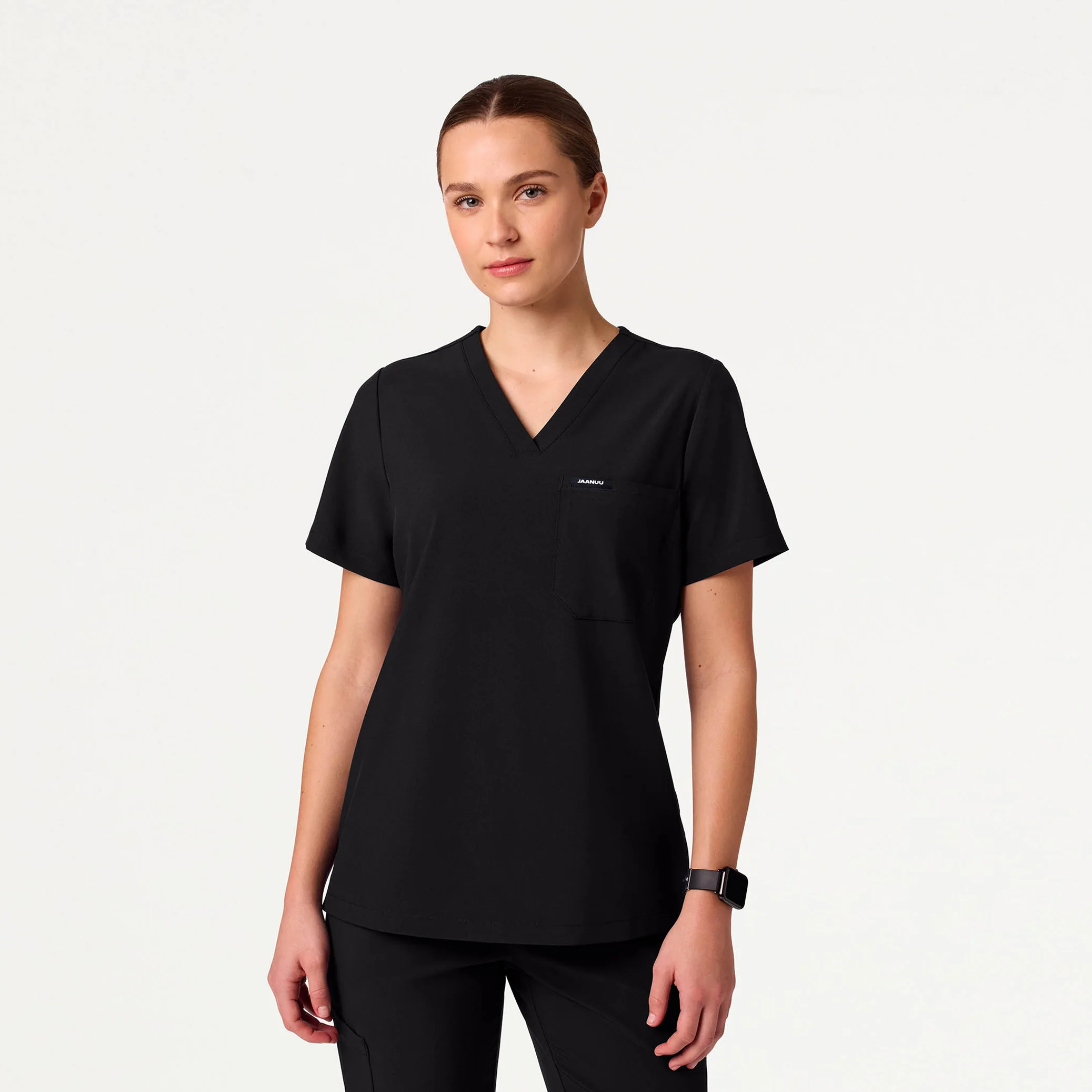 The Original UltraLITE™ Scrub Set - Black - Image 2