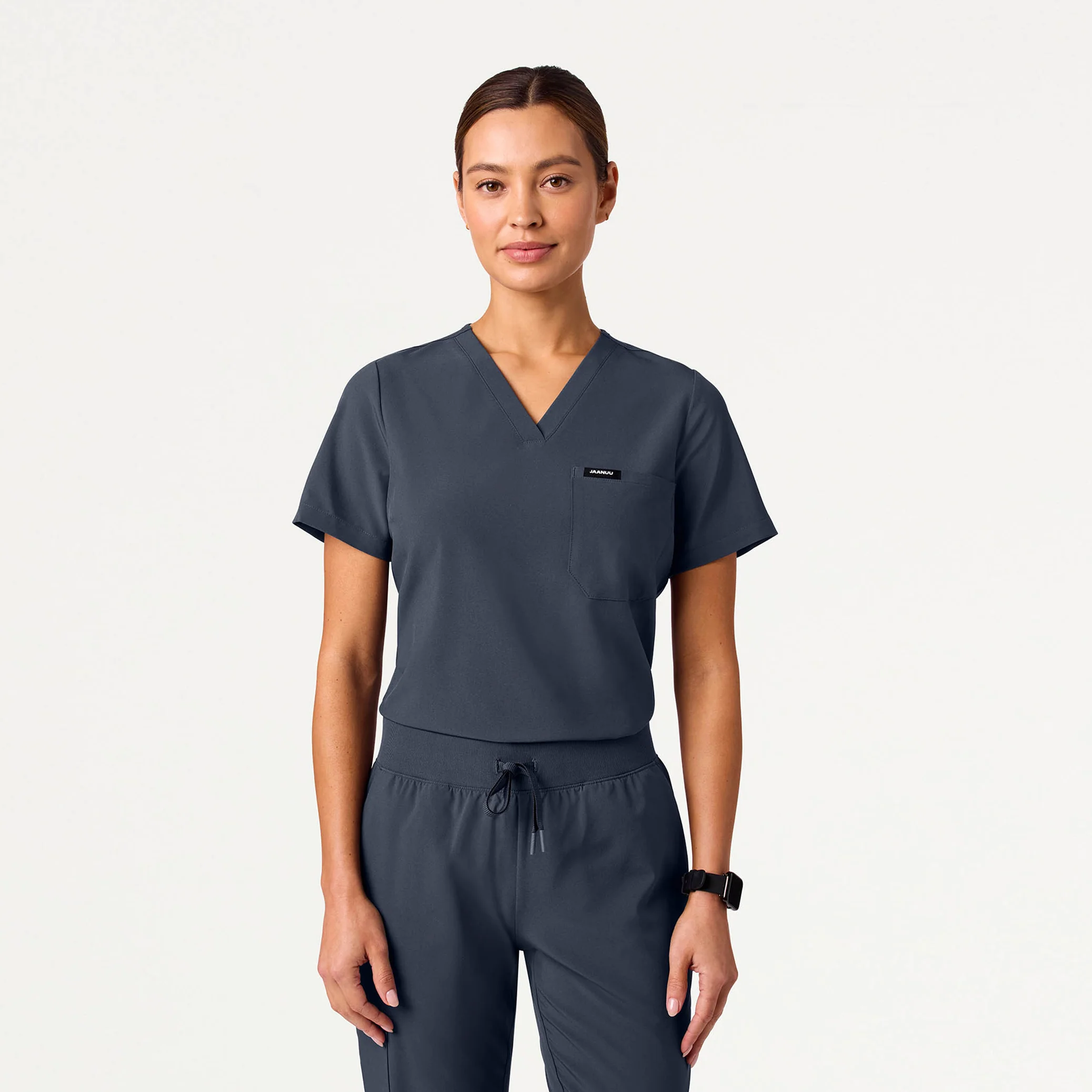 The Original UltraLITE™ Scrub Set - Carbon Gray - Image 2