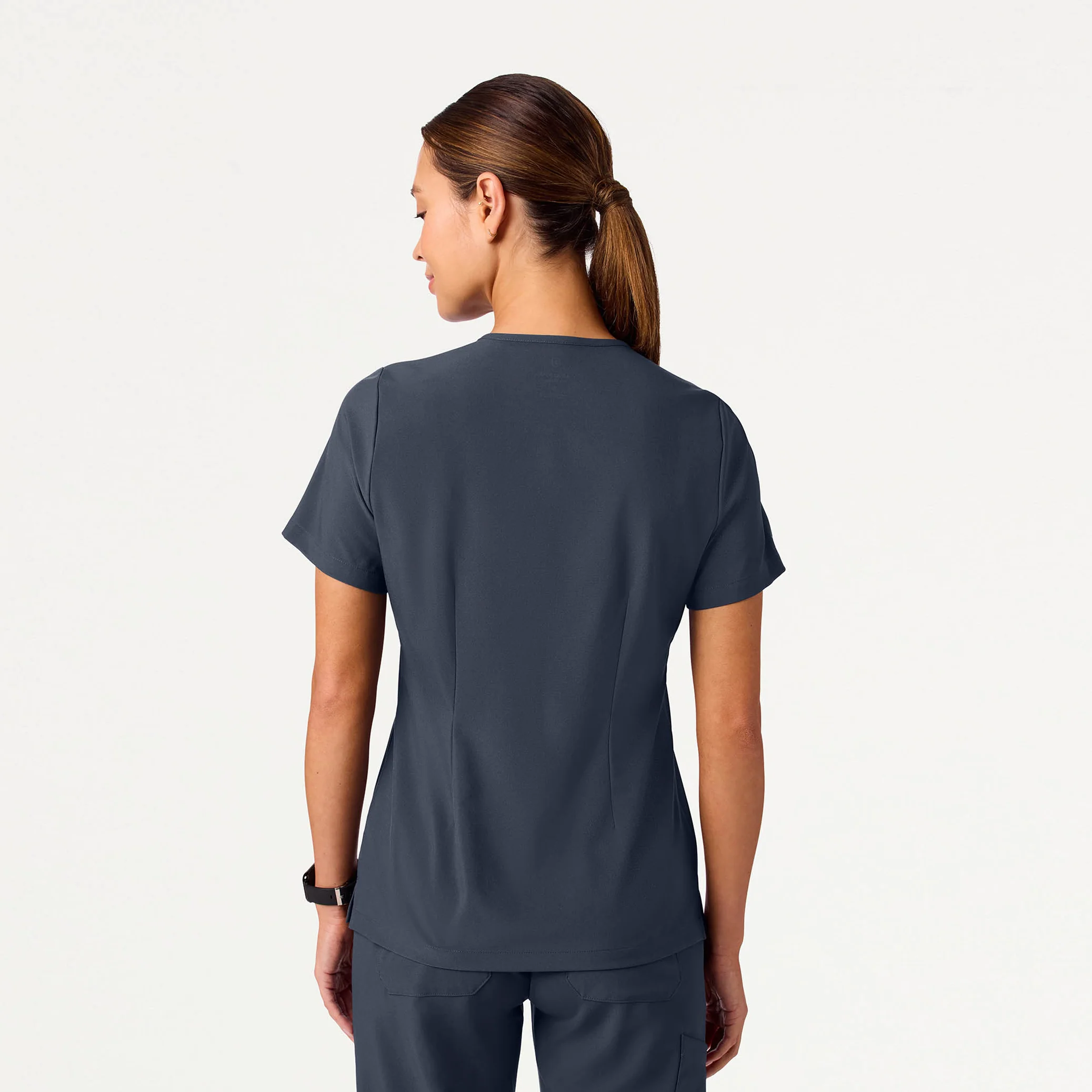 The Original UltraLITE™ Scrub Set - Carbon Gray - Image 4