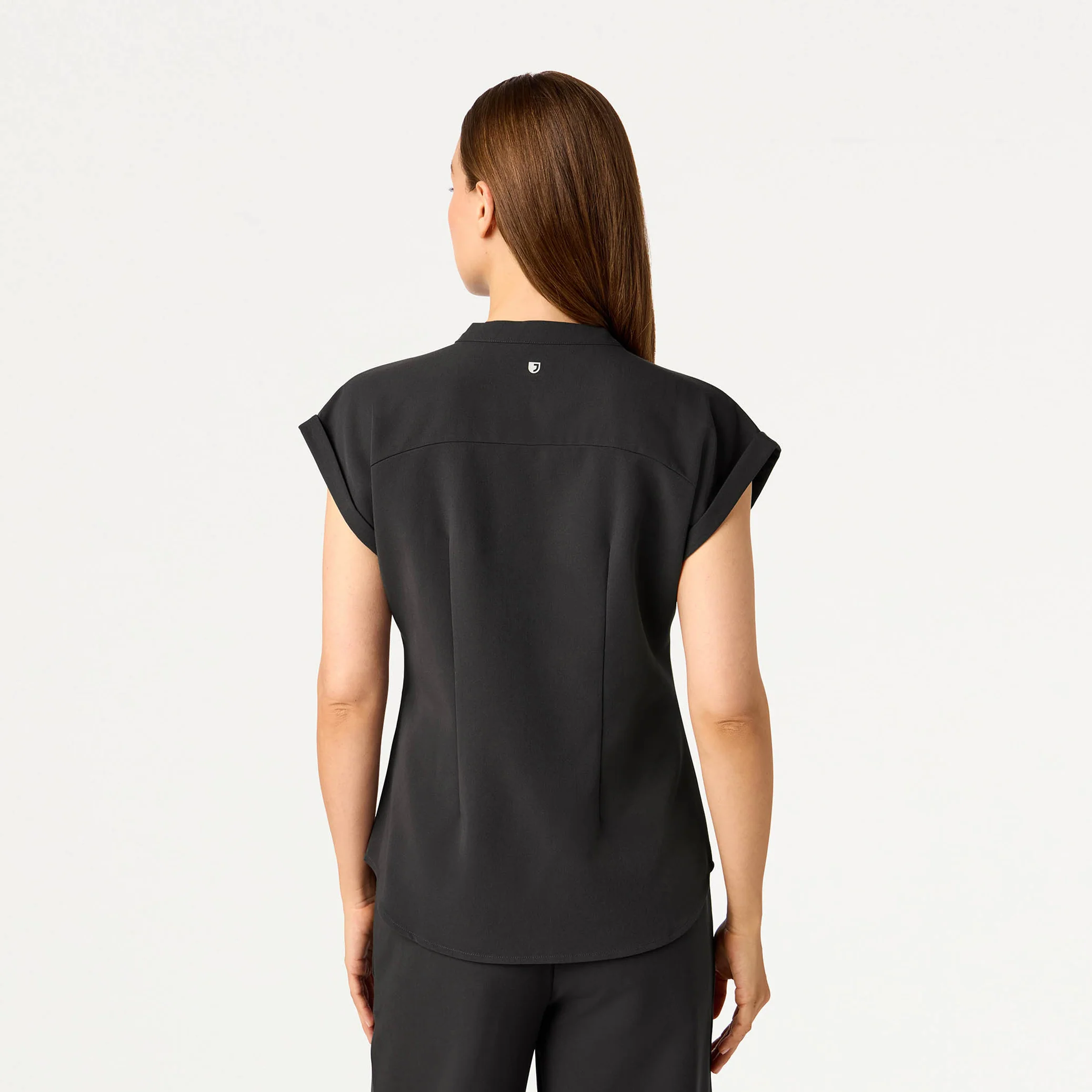 The Relaxed Scrub Set - Charcoal - Image 3