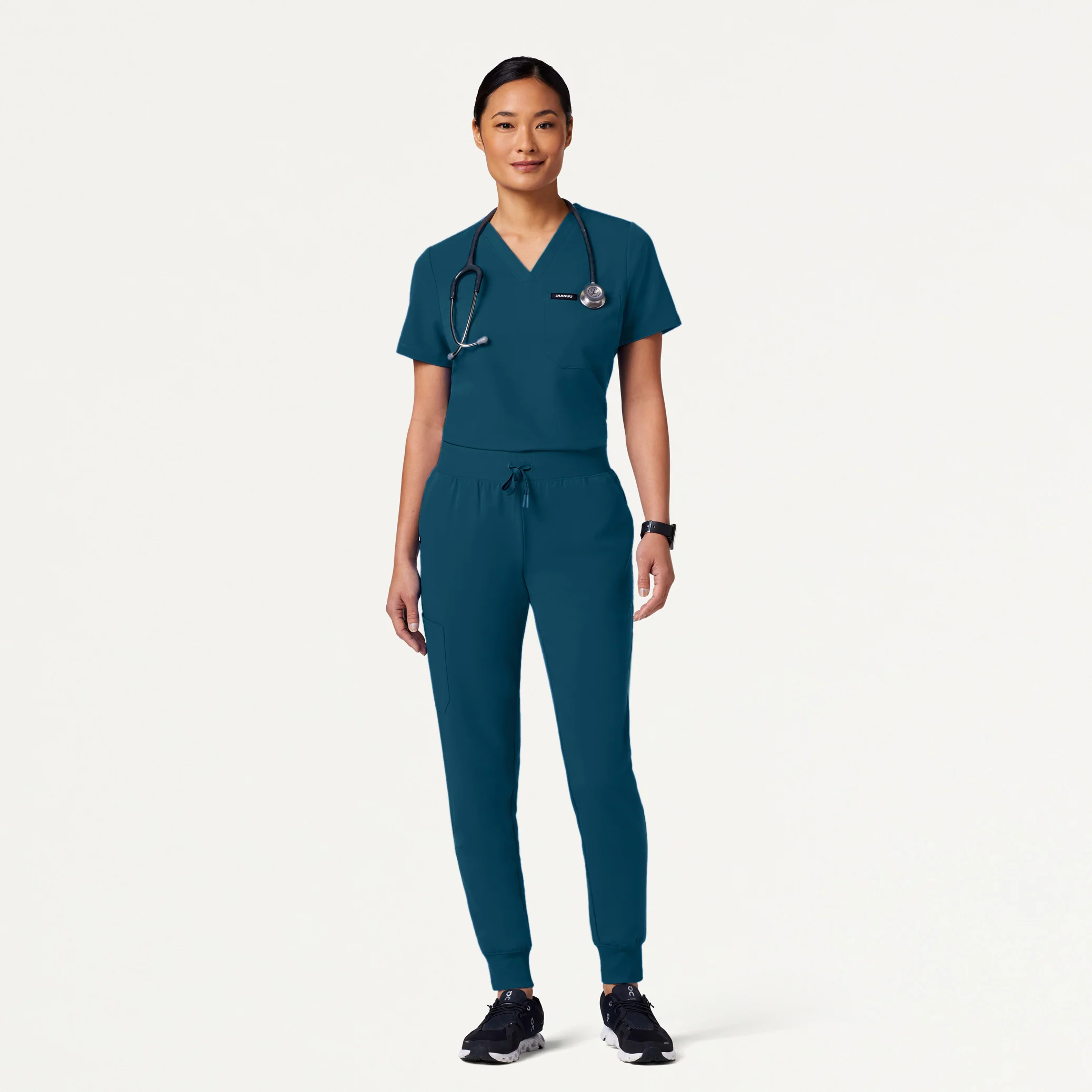 The Slim Scrub Set - Caribbean Blue
