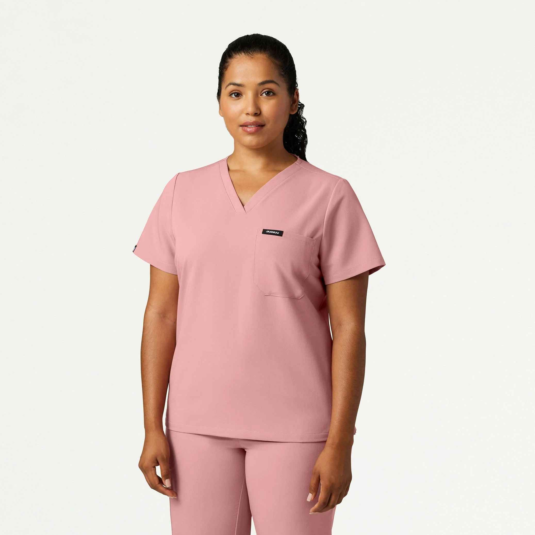 The Slim Scrub Set - Mauve - Image 4
