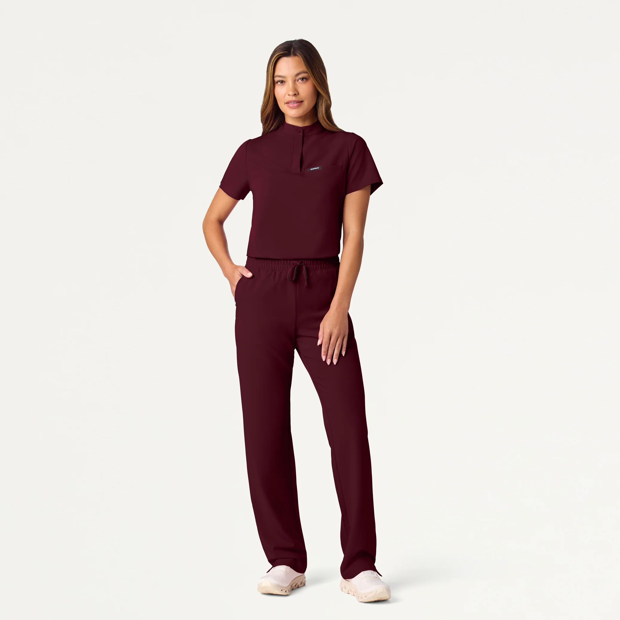 The Style Pro Scrub Set - Burgundy