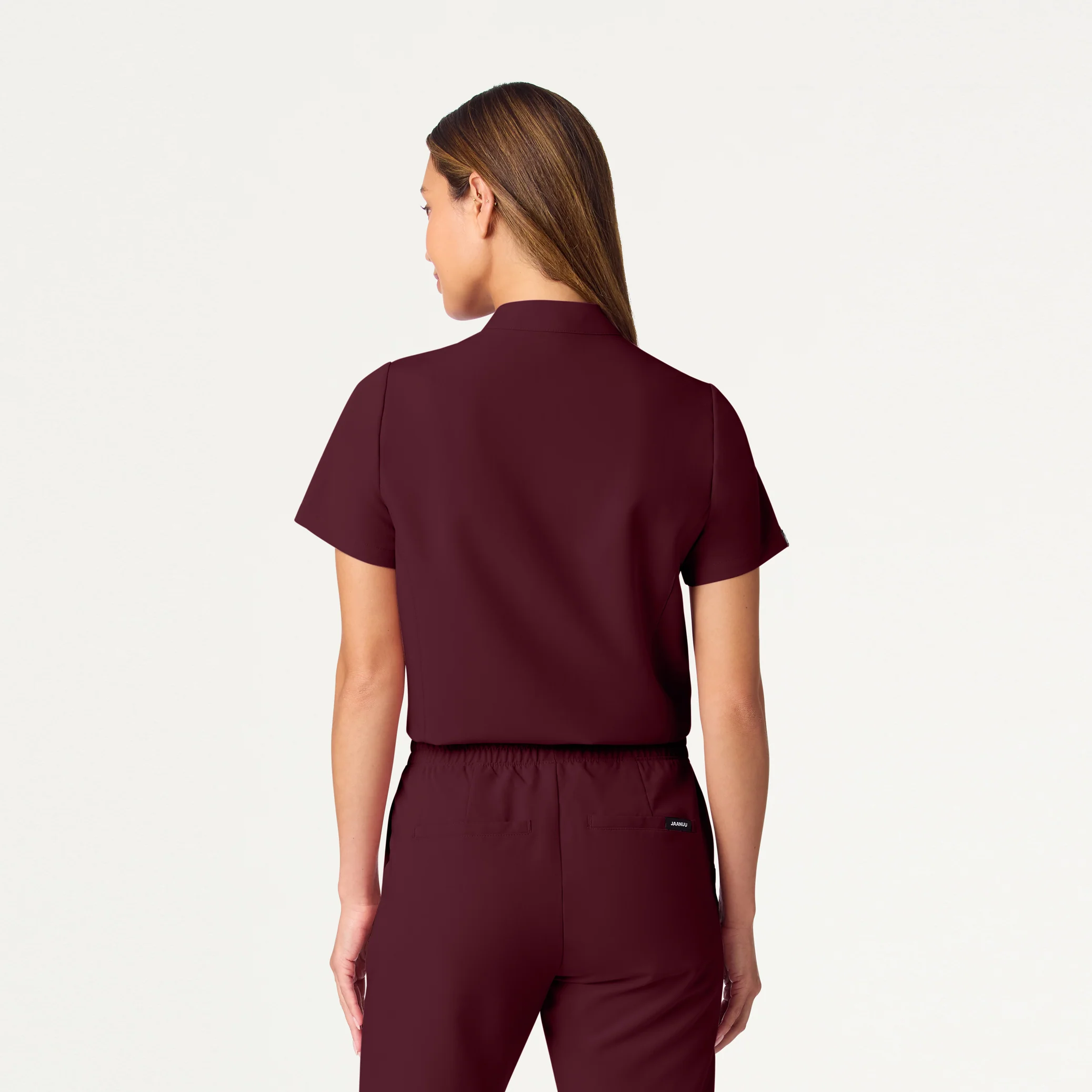 The Style Pro Scrub Set - Burgundy - Image 3