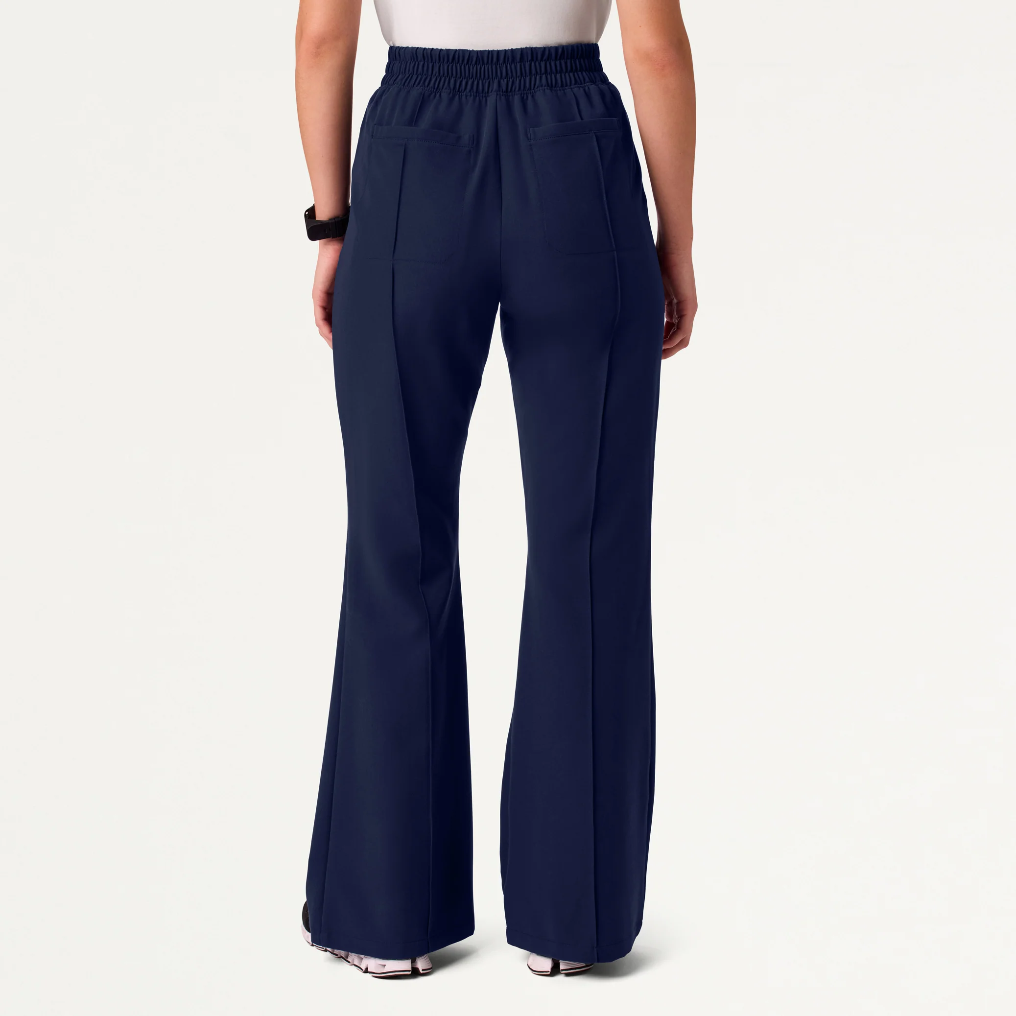 The Tailored Flare Scrub Set - Midnight Navy - Image 5