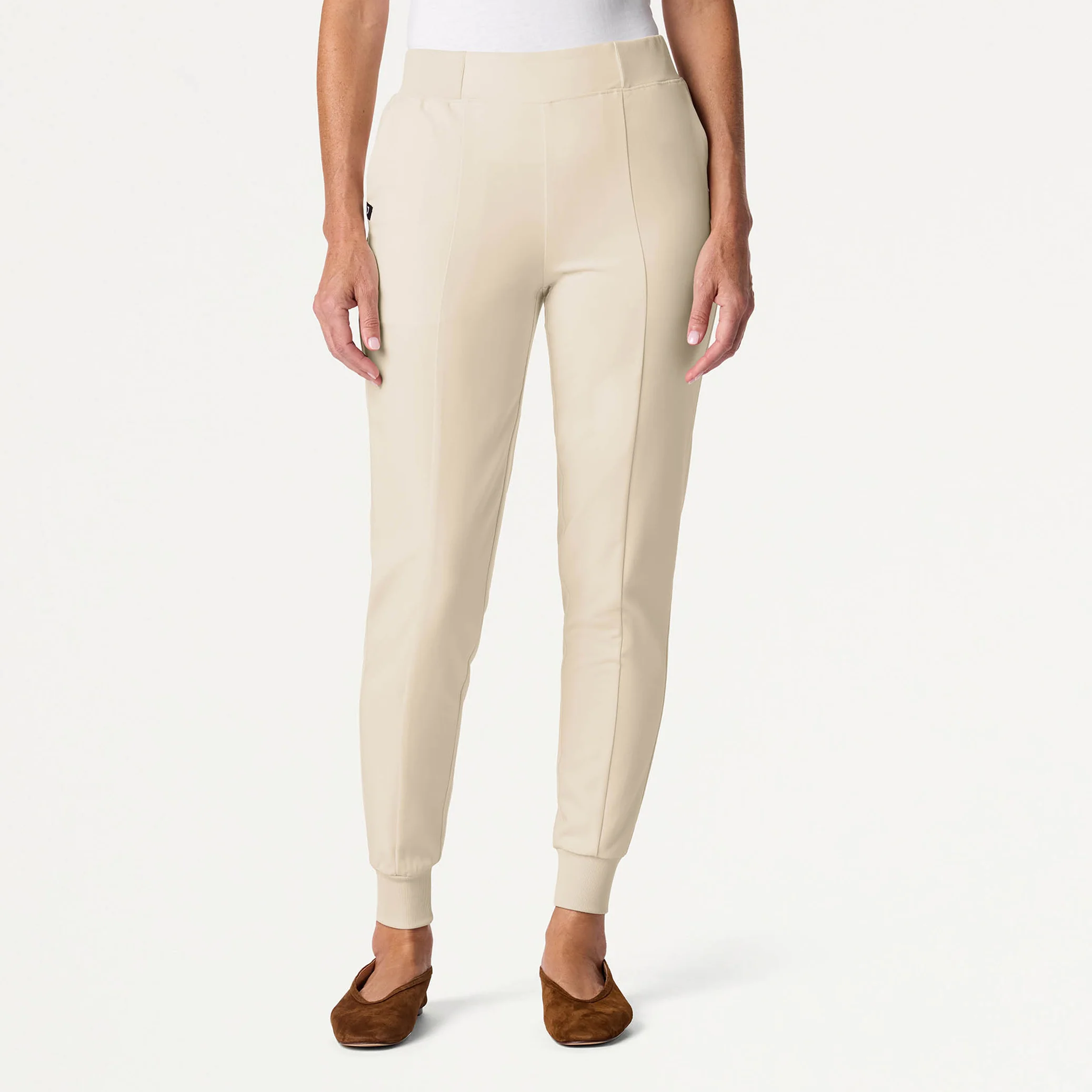 The Tailored Tunic Scrub Set - Birch - Image 4