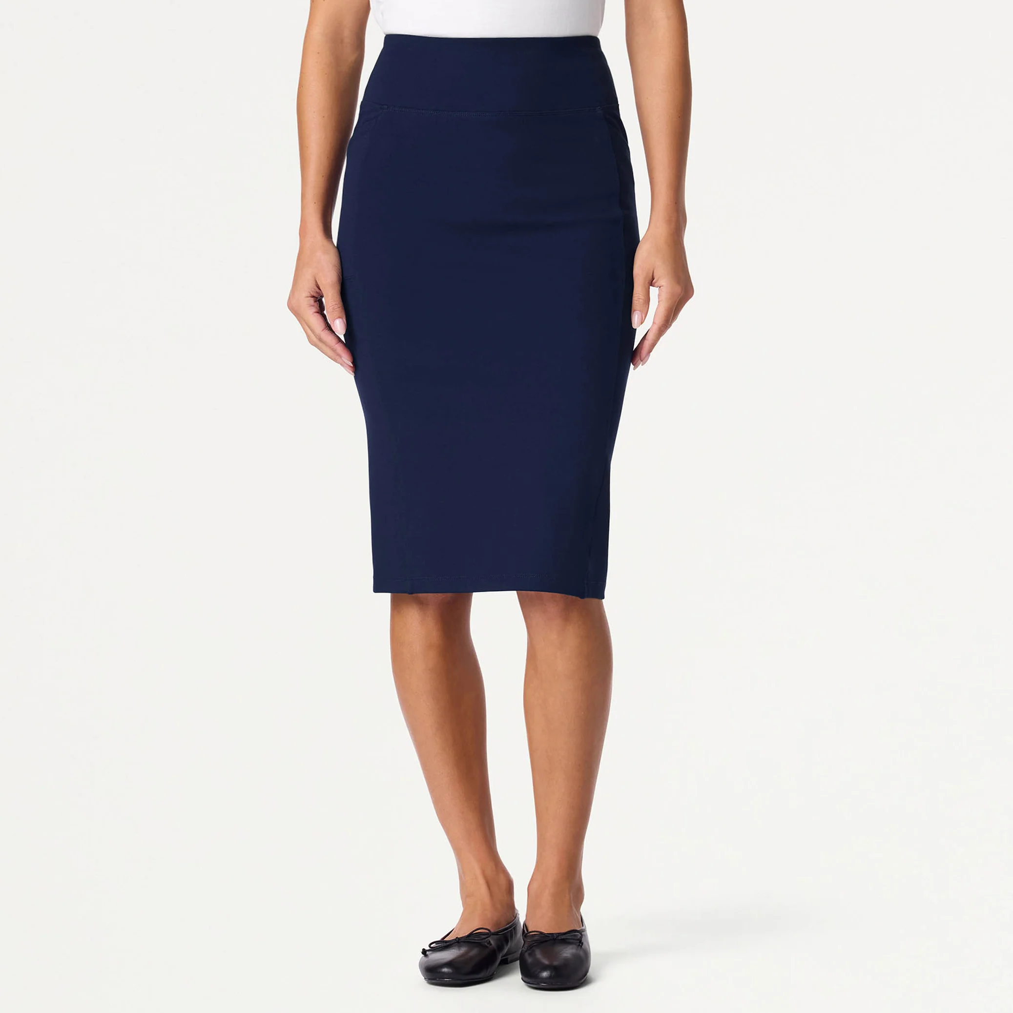 The UltraSOFT™ Skirt Scrub Set - Midnight Navy - Image 4