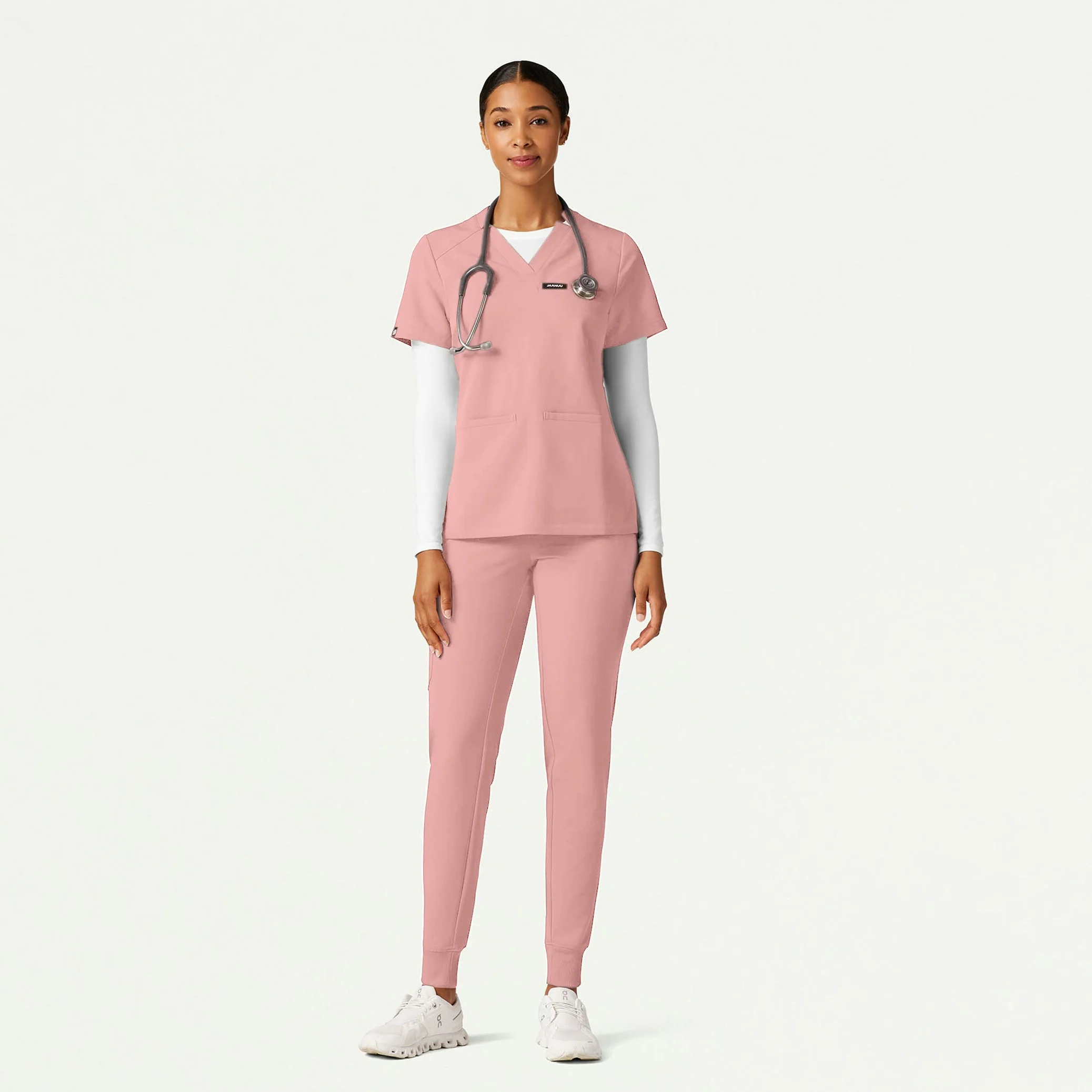 The Zoe Underscrub Set - Mauve