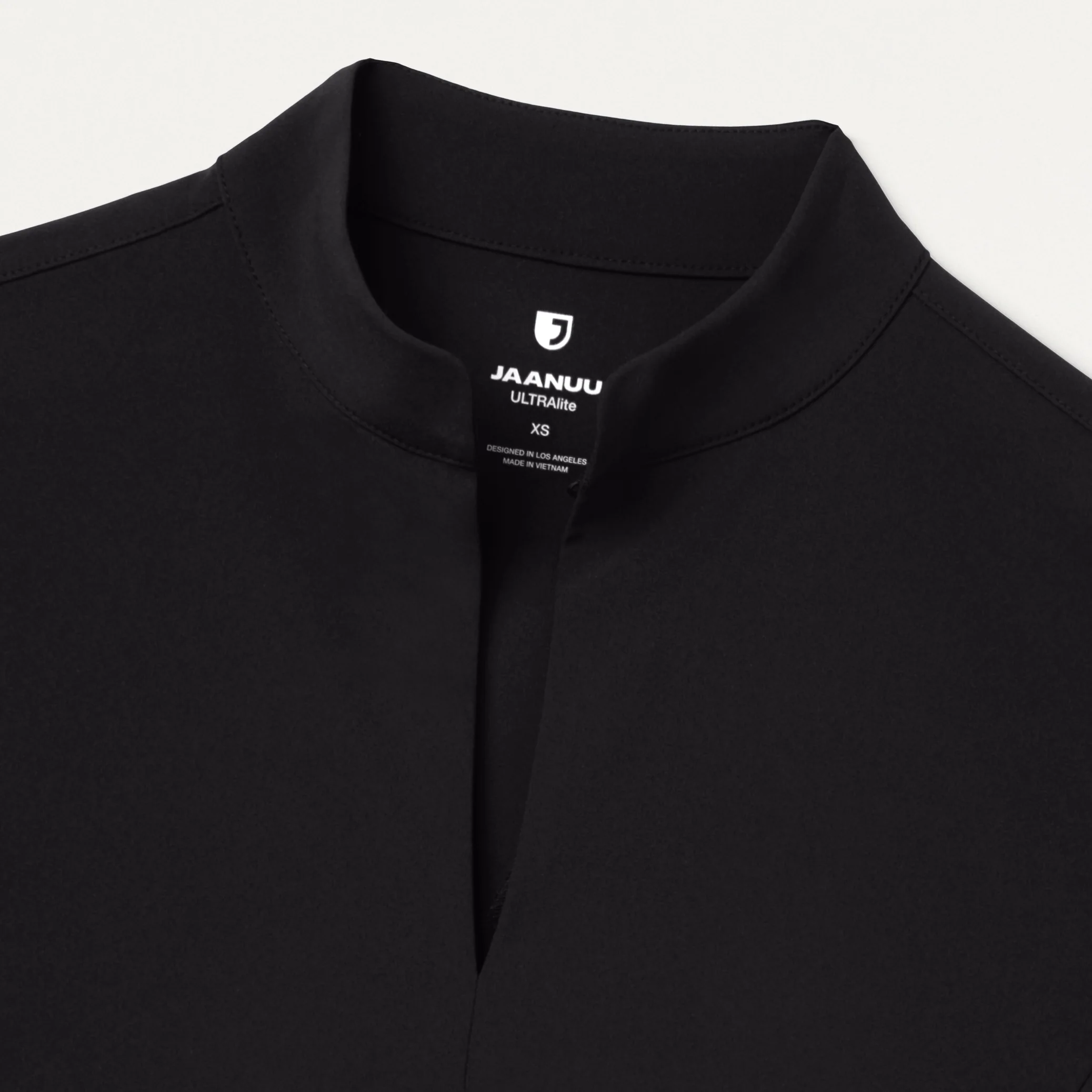 Aria Fit & Flare UltraLITE™ Scrub Top - Black - Image 6