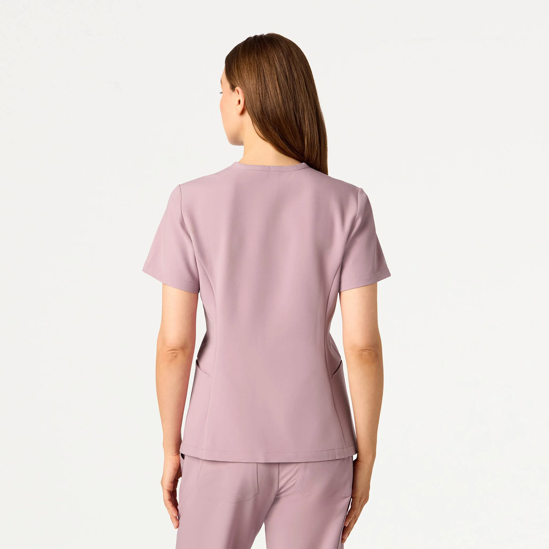 Calix Fit & Flare Scrub Top - Blossom - Image 4