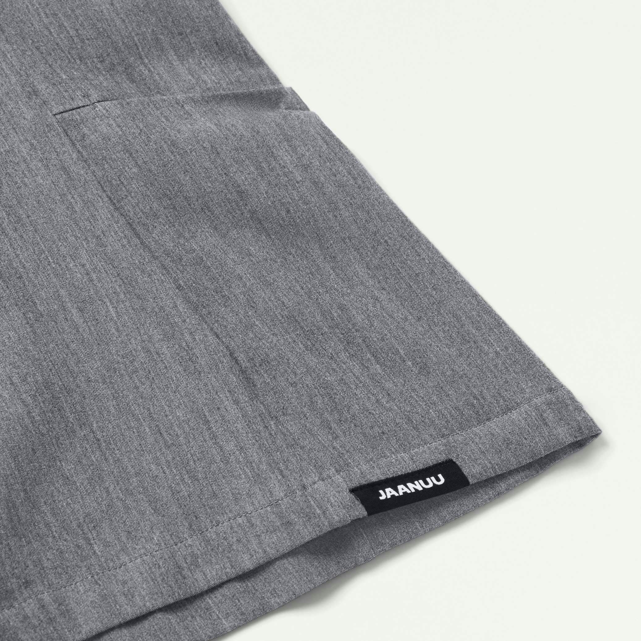 Calix Fit & Flare Scrub Top - Heather Gray - Image 10