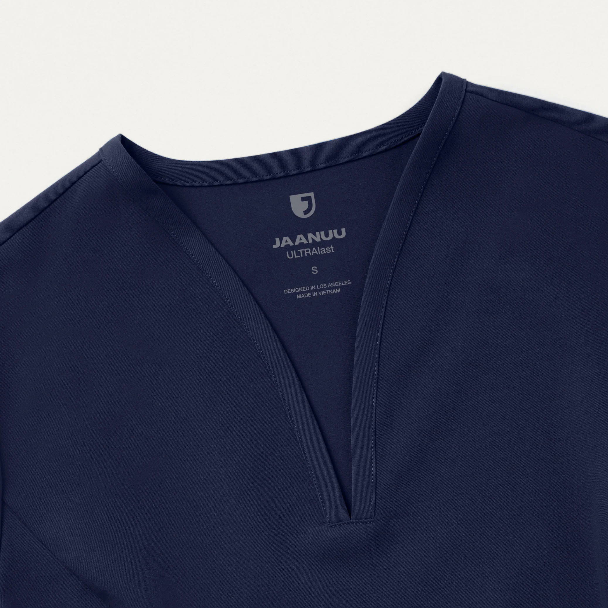 Calix Fit & Flare Scrub Top - Midnight Navy - Image 8