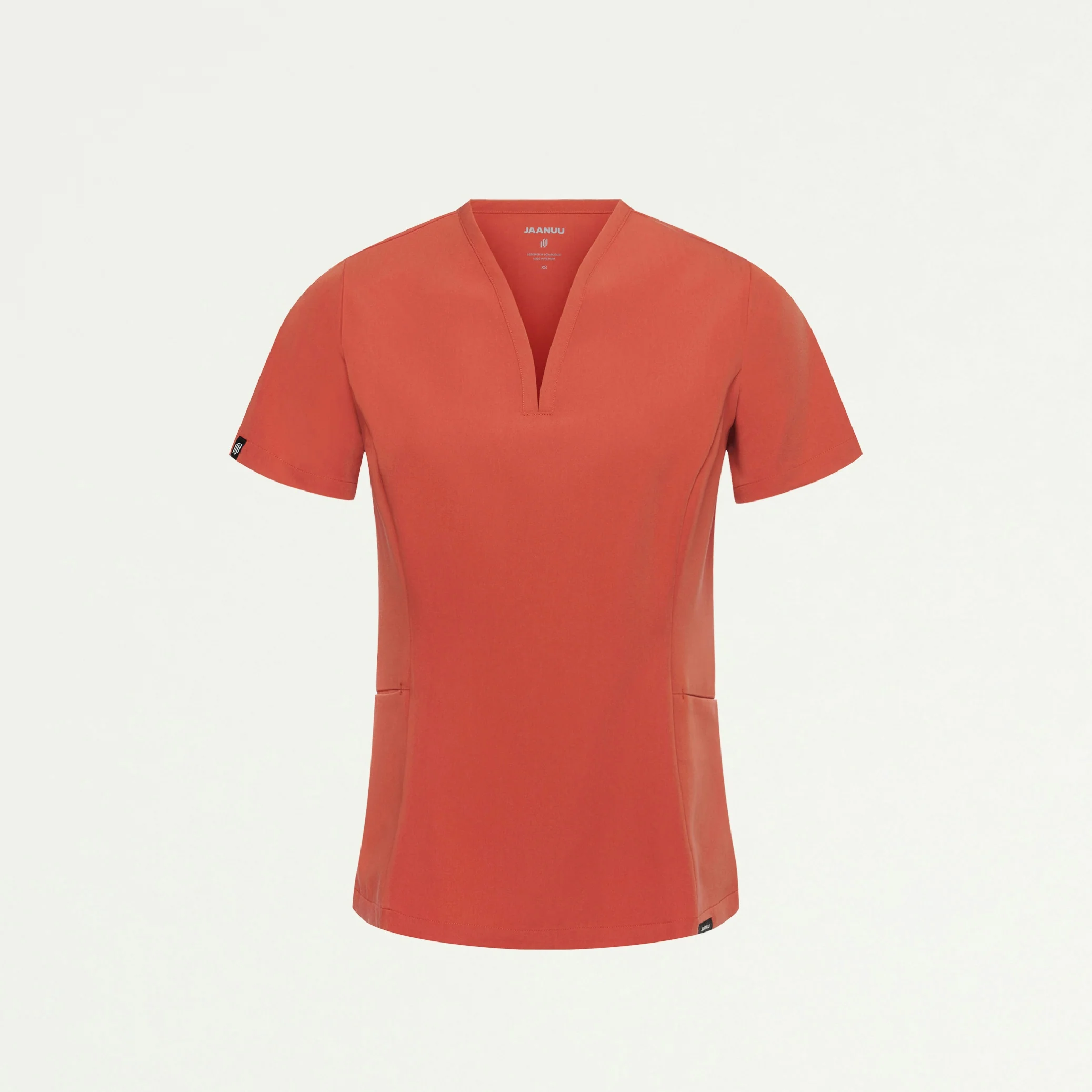 Calix Fit & Flare Scrub Top - Terra - Image 2
