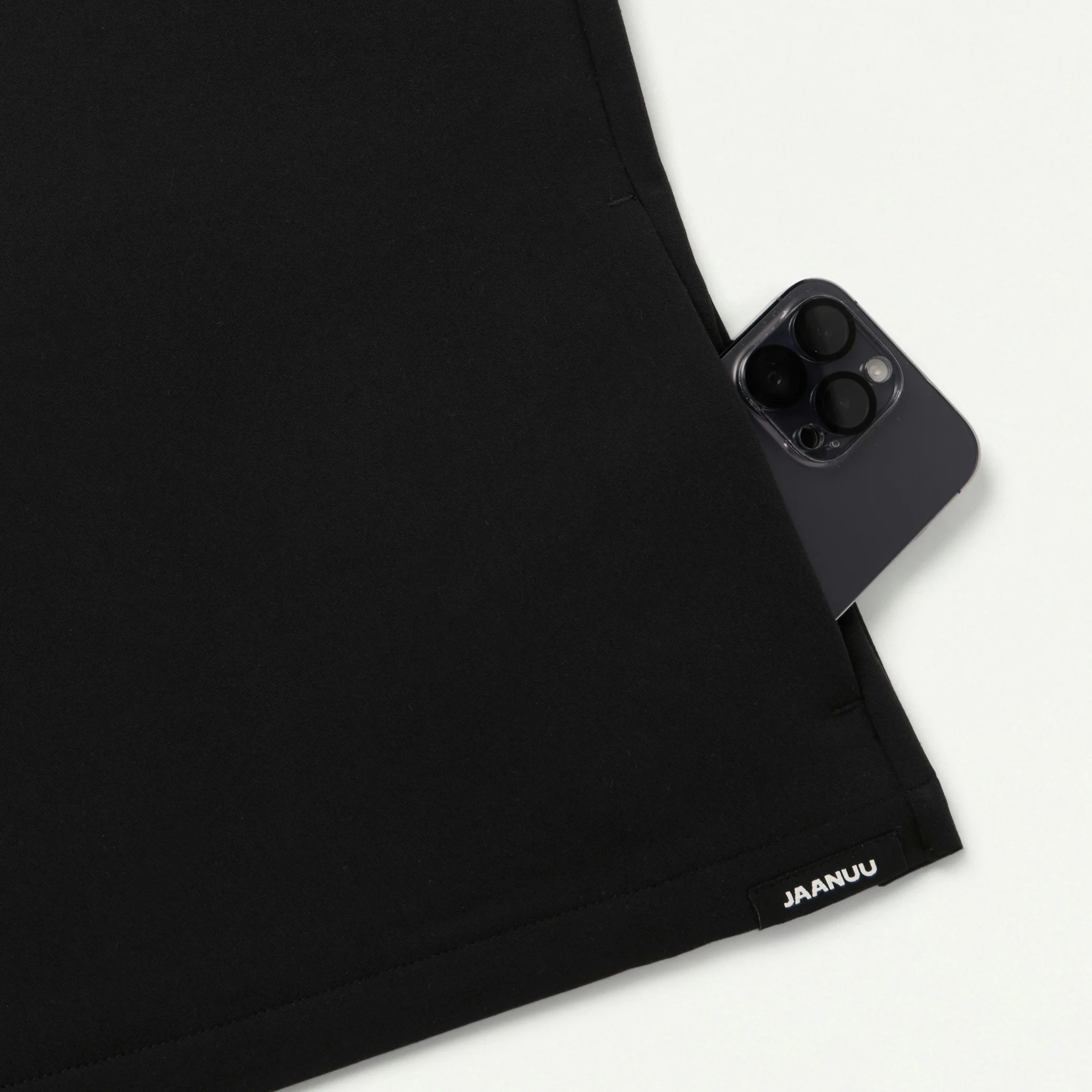Carte Slim 2-Pocket Scrub Top - Black - Image 6