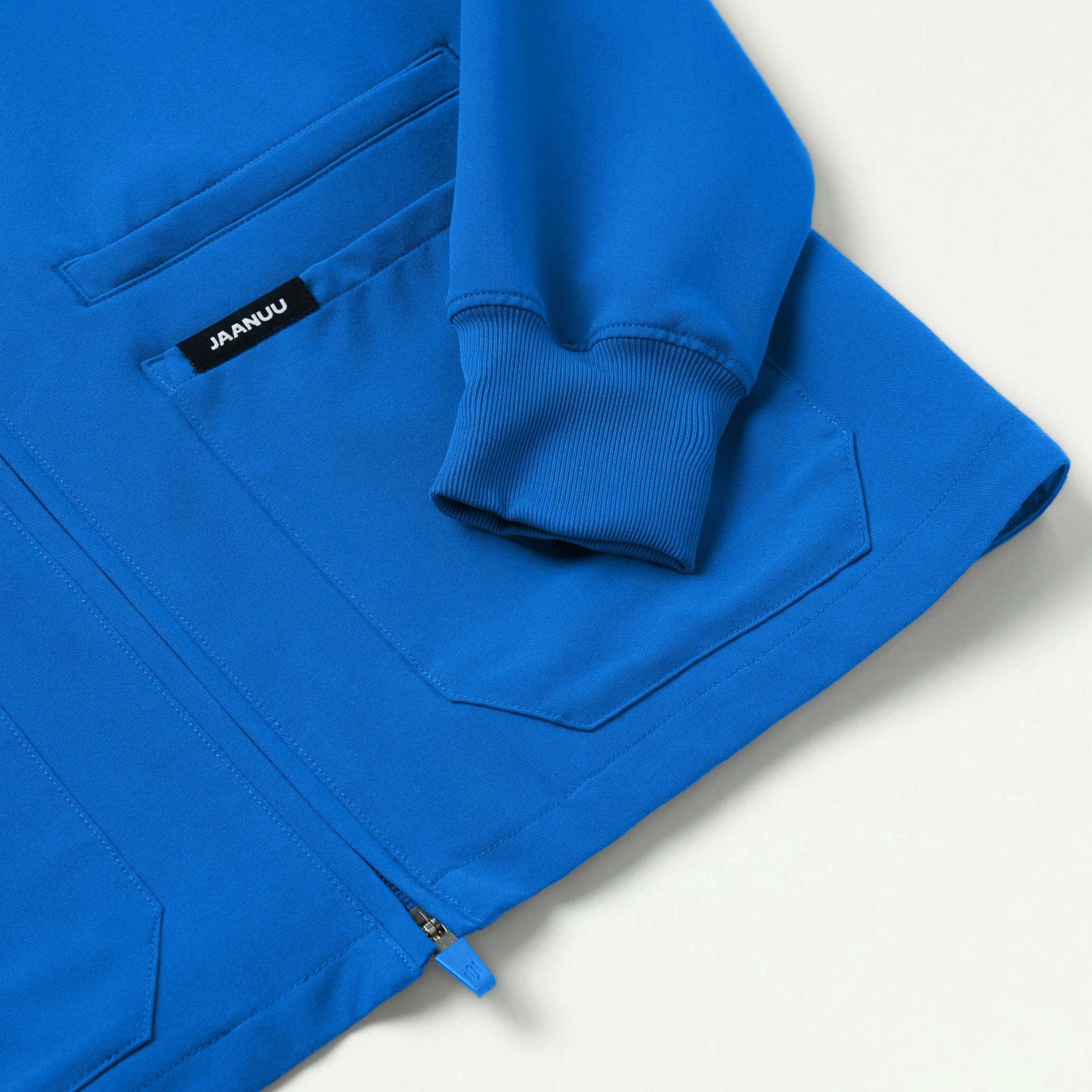 Ceri Essential 6-Pocket Scrub Jacket - Royal Blue - Image 10