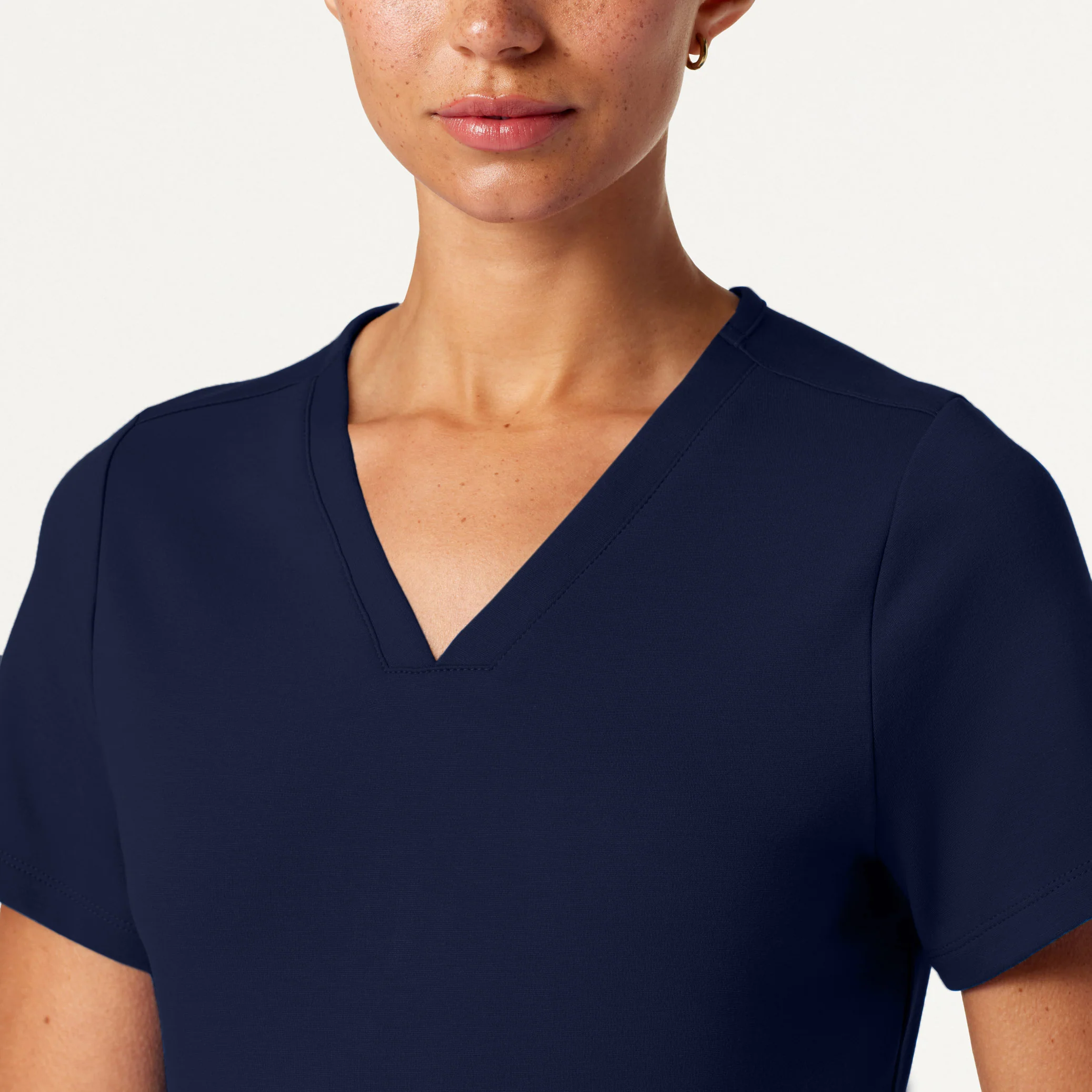 Cesi Slim UltraSOFT™ Scrub Top - Midnight Navy - Image 4