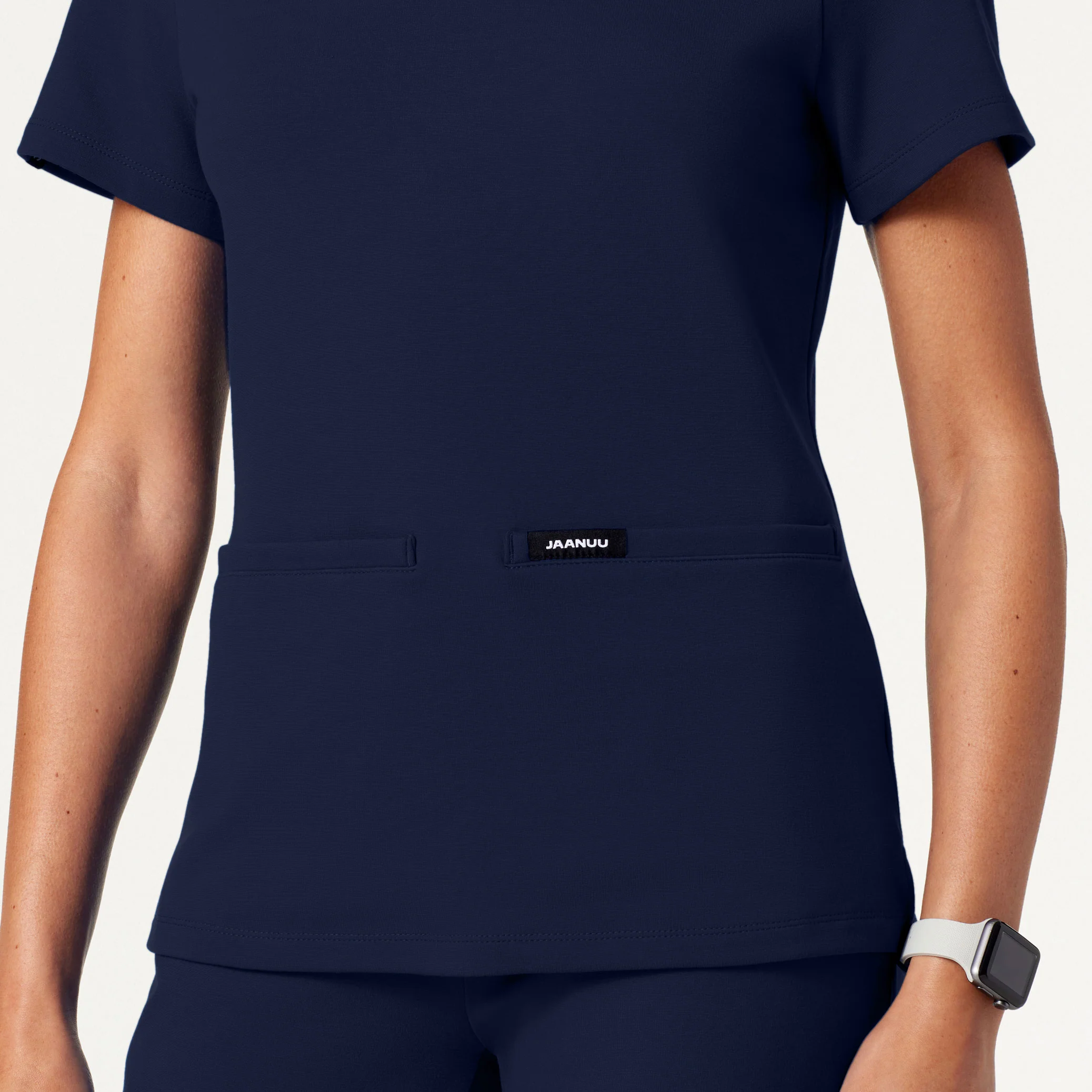 Cesi Slim UltraSOFT™ Scrub Top - Midnight Navy - Image 5