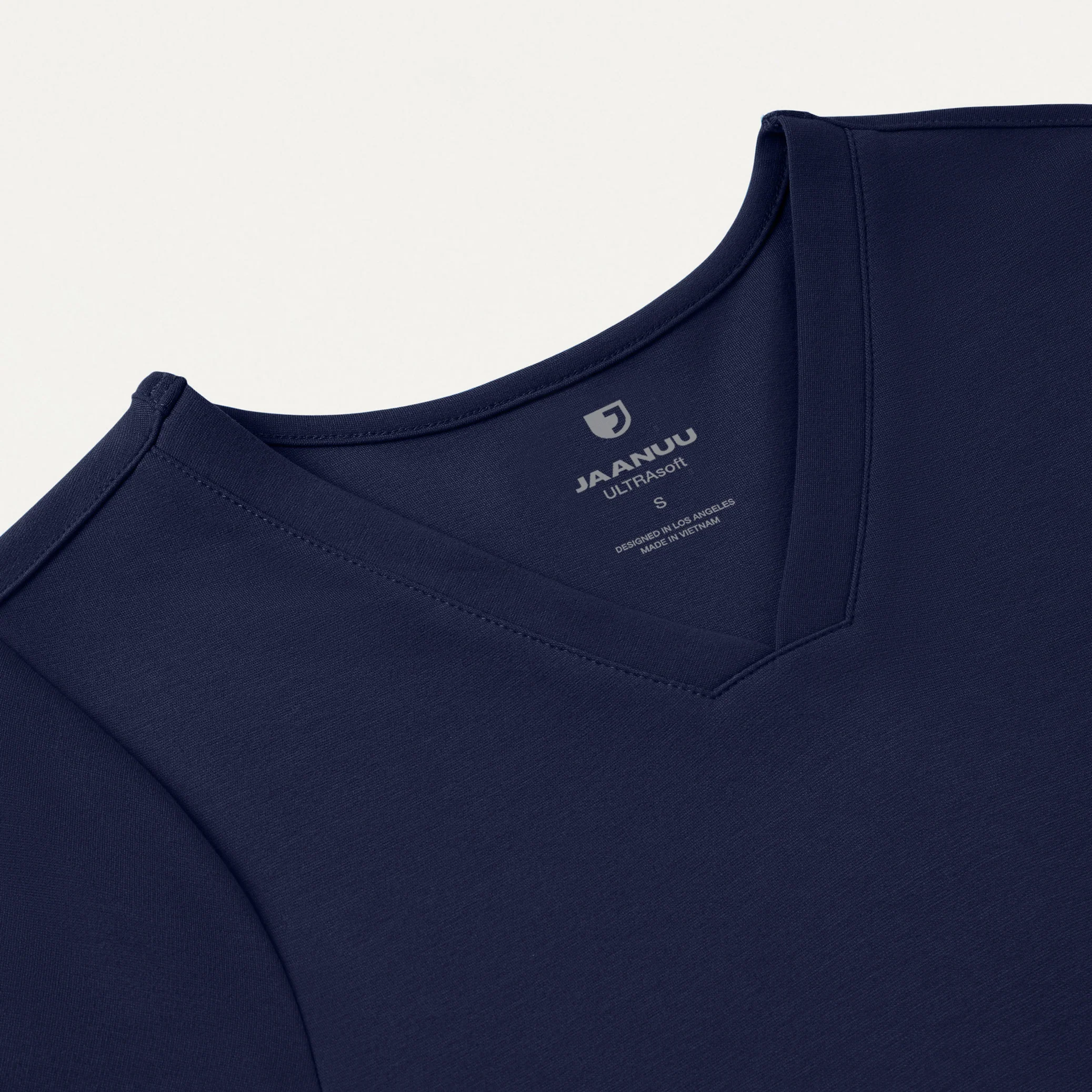 Cesi Slim UltraSOFT™ Scrub Top - Midnight Navy - Image 8