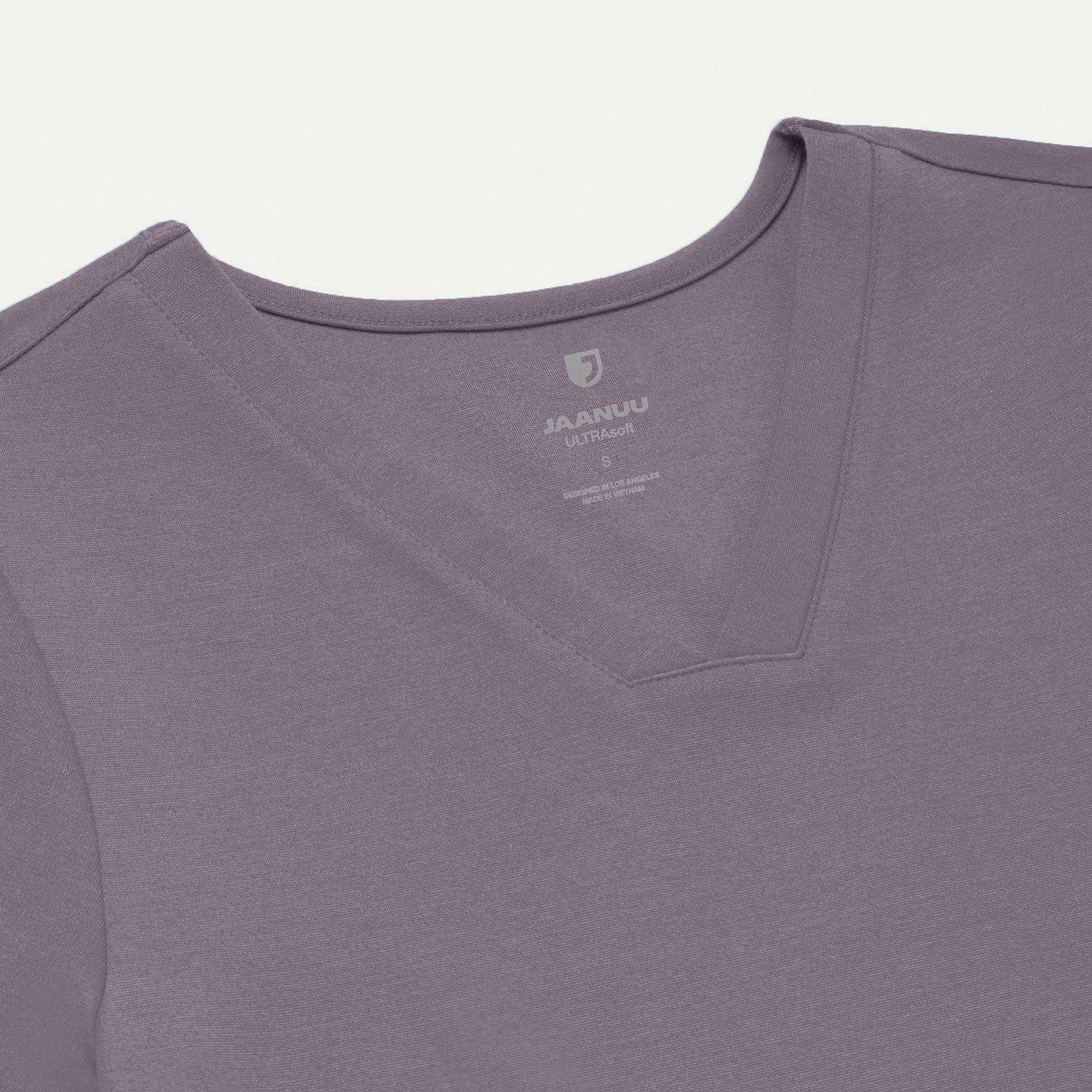 Cesi Slim UltraSOFT™ Scrub Top - Titanium - Image 4
