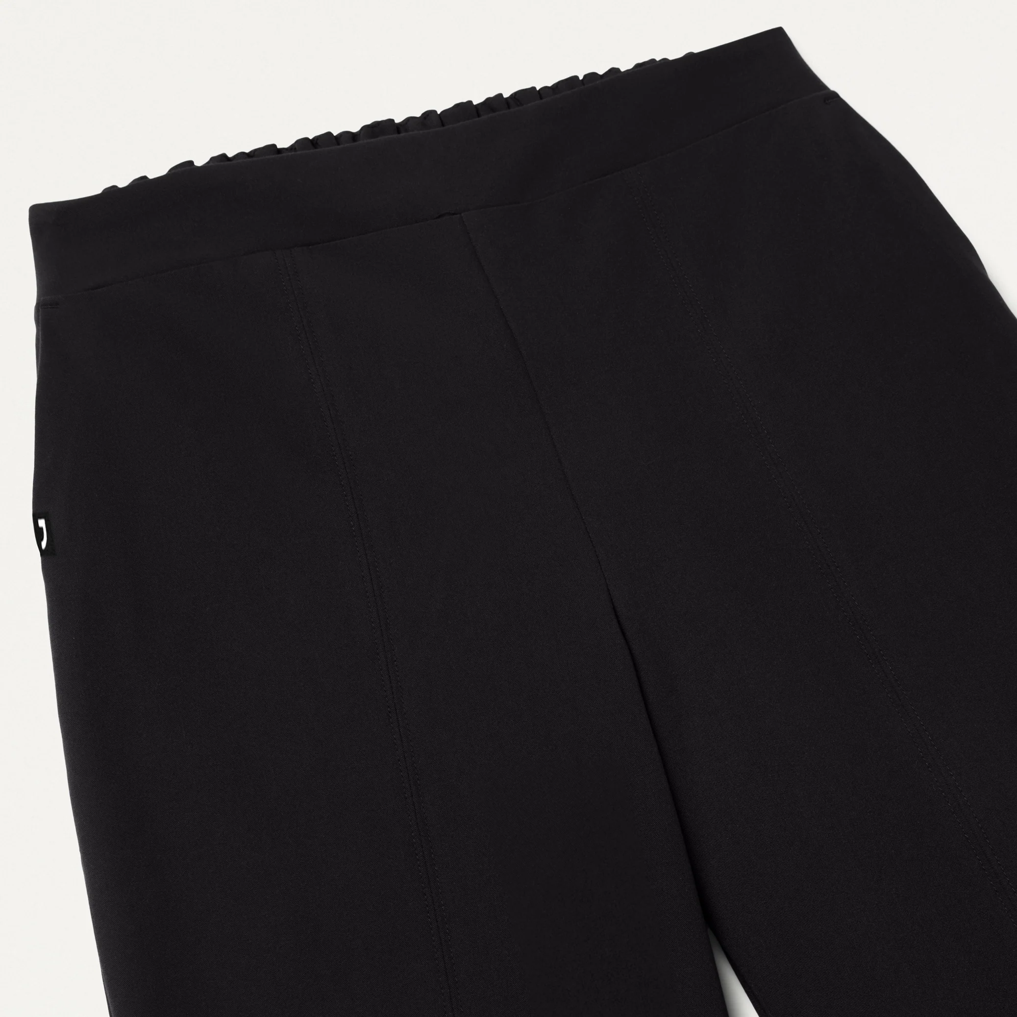 Halle High Waisted Tapered Scrub Pant - Black - Image 9