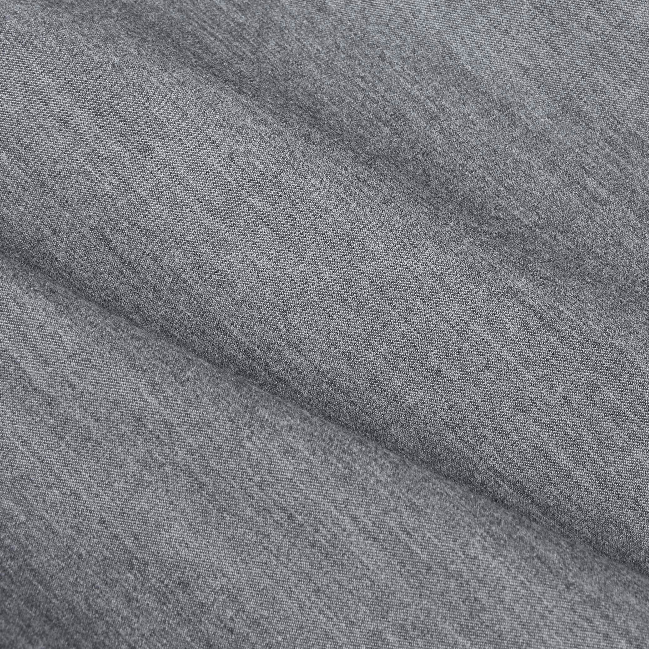 Helia Notched V-Neck Scrub Top - Heather Gray - Image 8