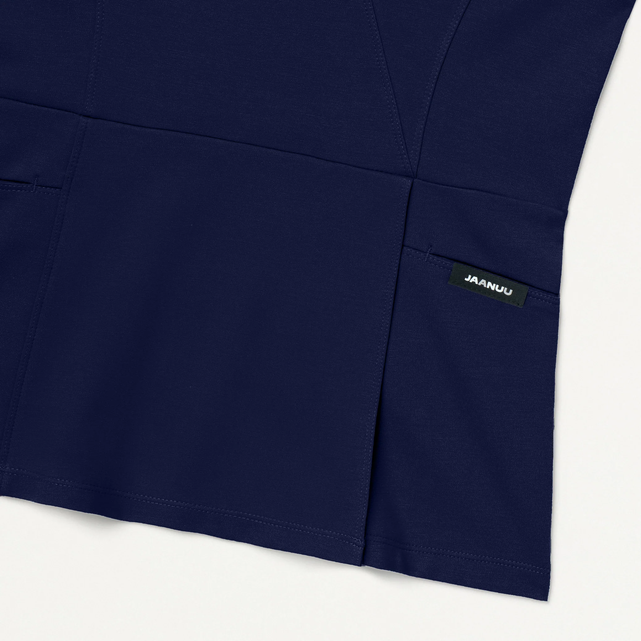 Isla Mock-Wrap UltraSOFT™ Scrub Top - Midnight Navy - Image 6
