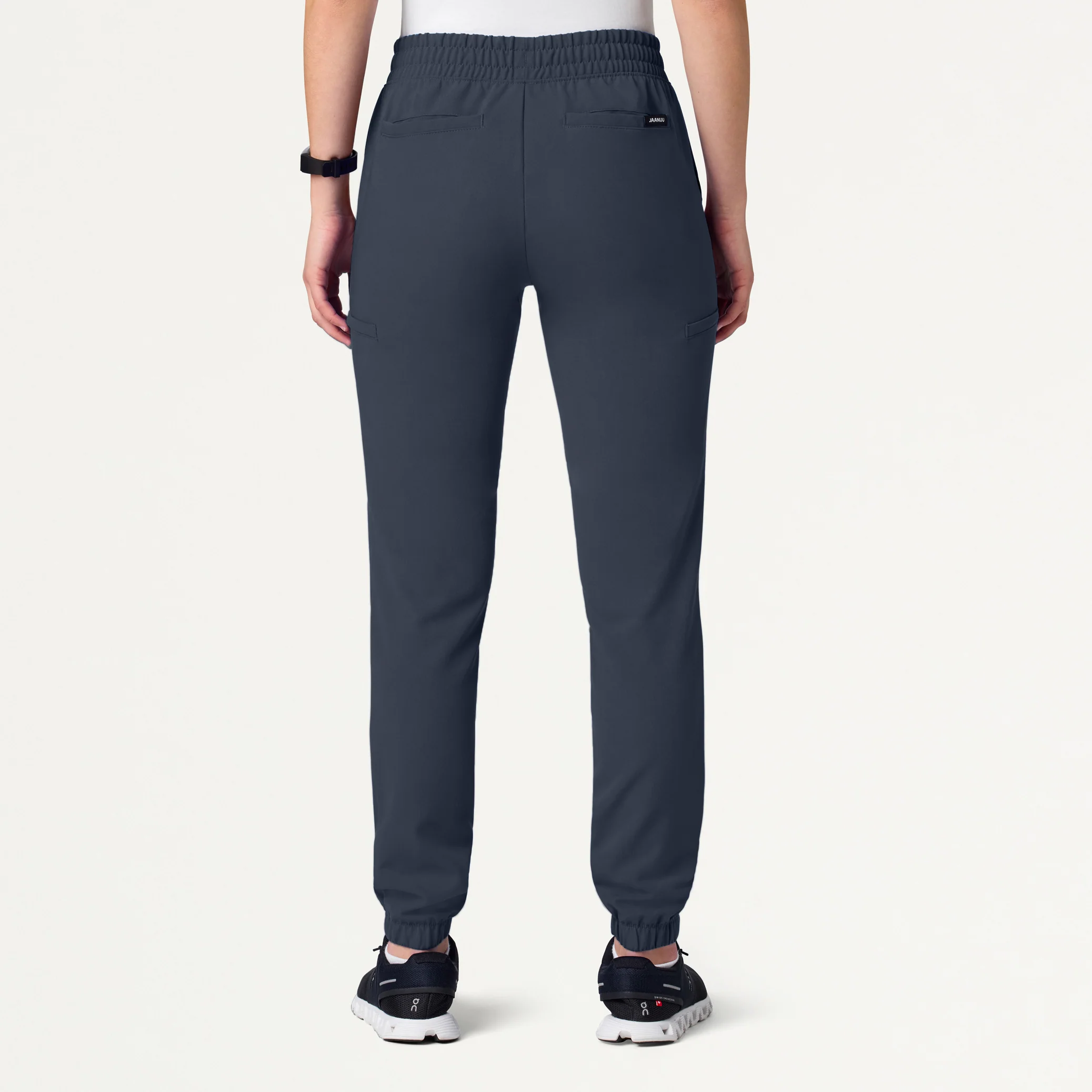 Jace Skinny 7-Pocket Scrub Jogger - Carbon Gray - Image 4