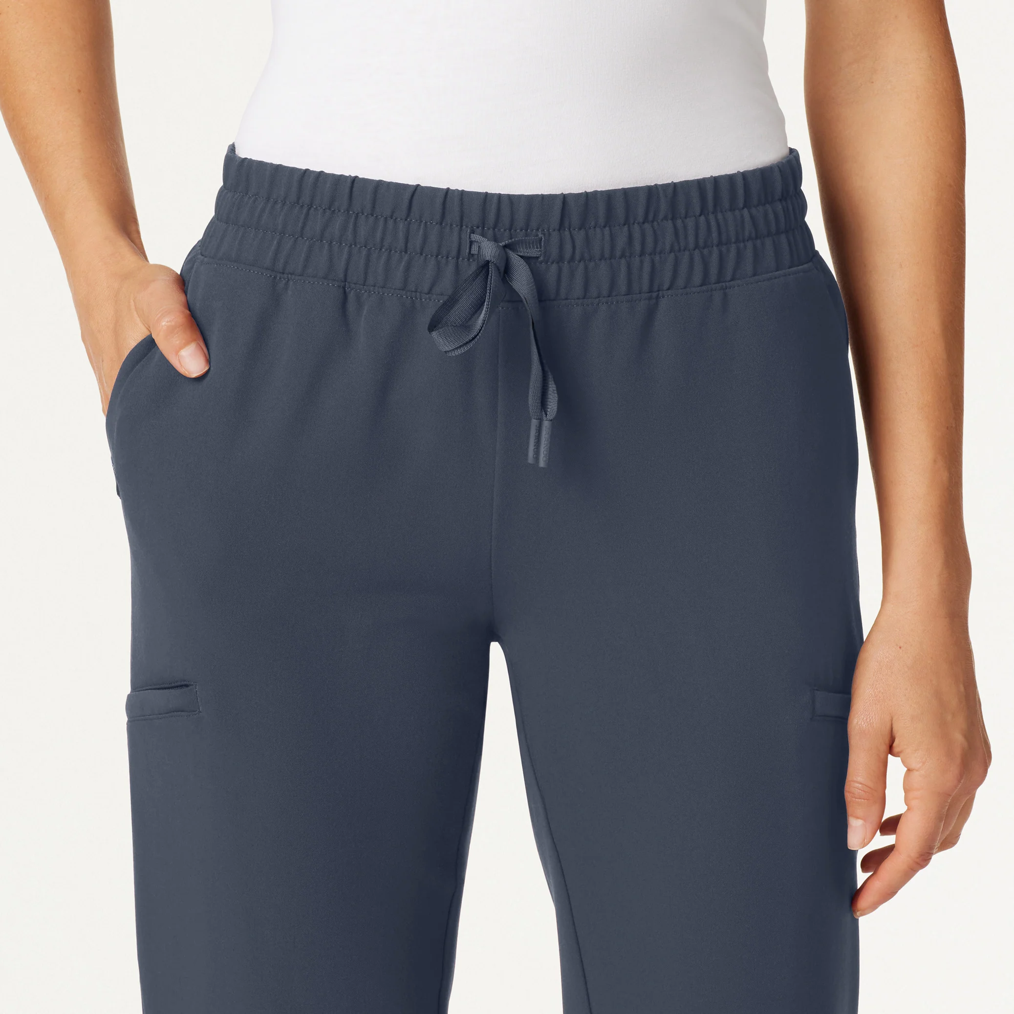 Jace Skinny 7-Pocket Scrub Jogger - Carbon Gray - Image 5