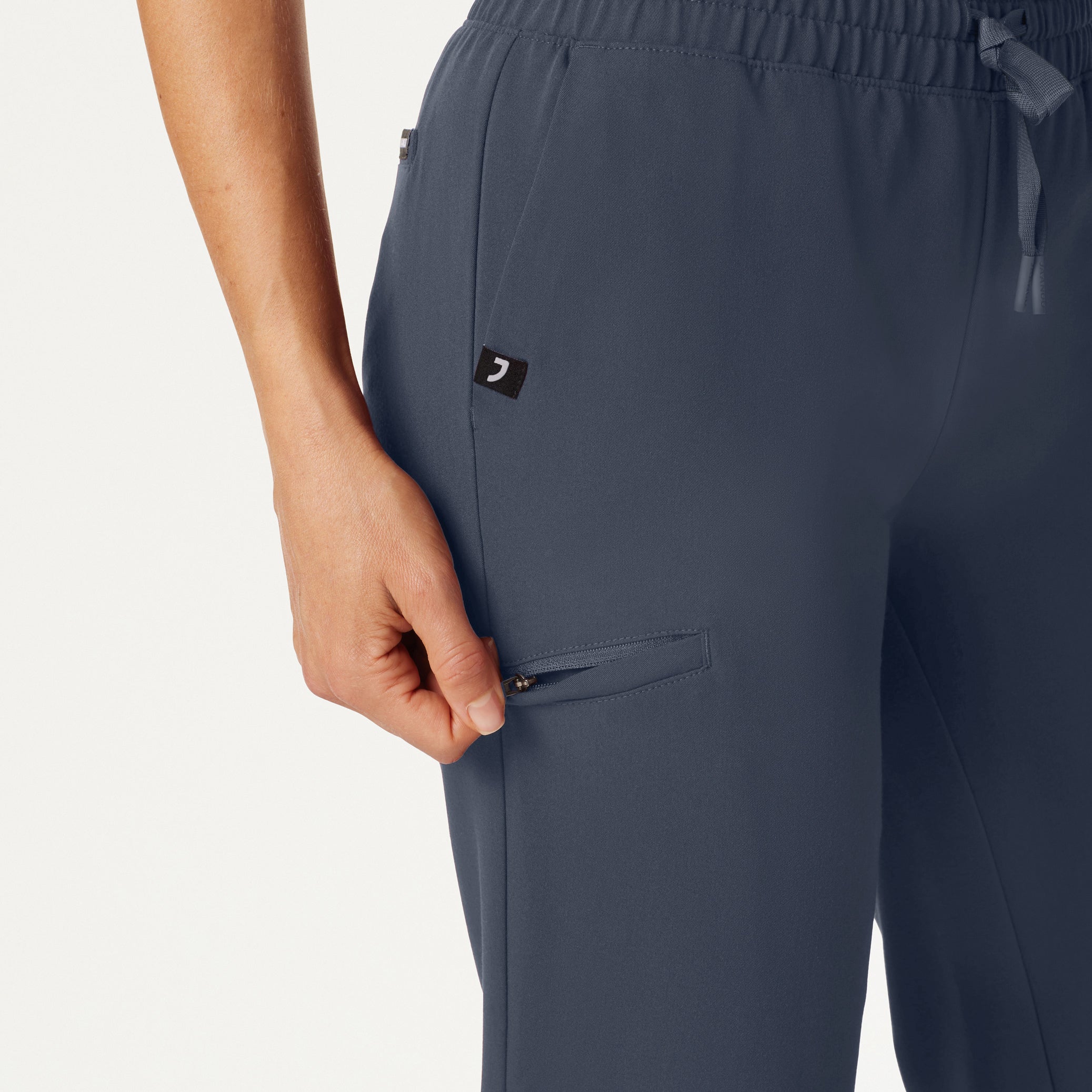 Jace Skinny 7-Pocket Scrub Jogger - Carbon Gray - Image 8