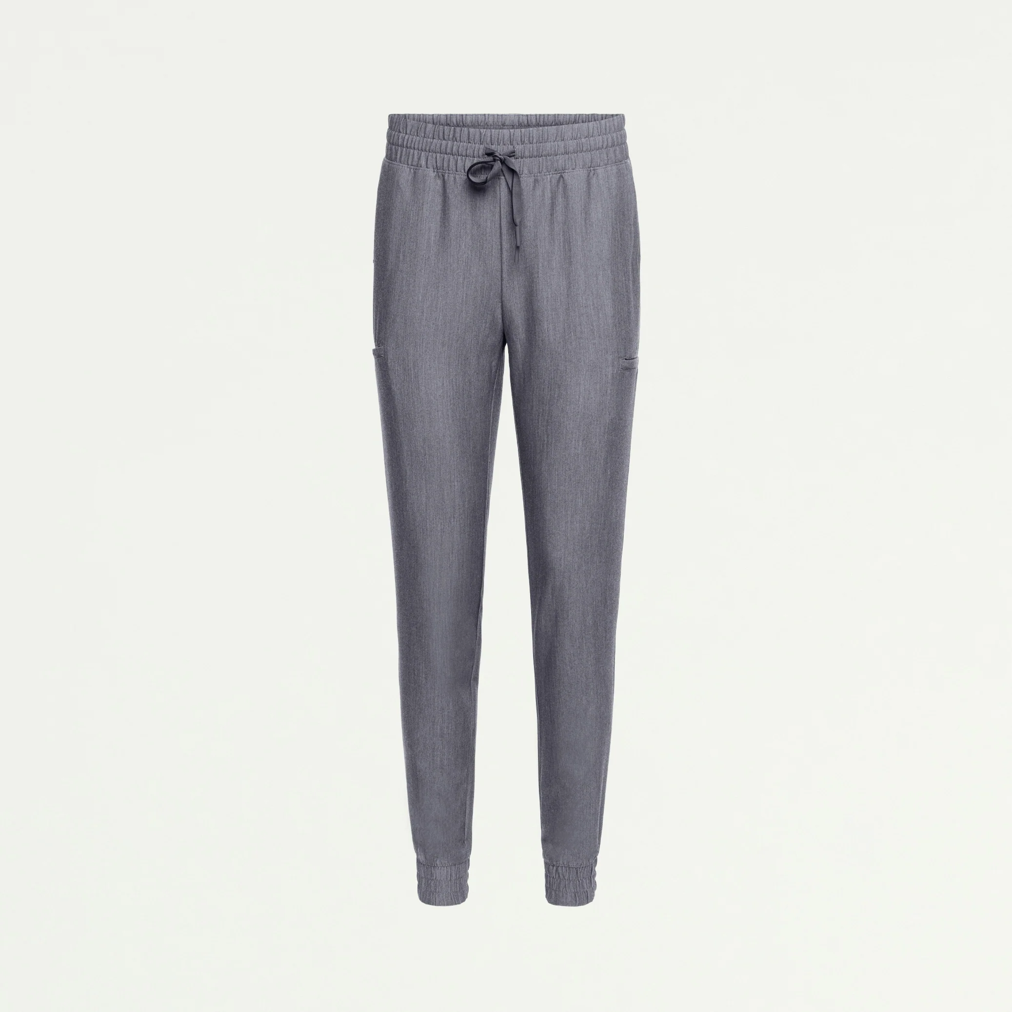 Jace Skinny 7-Pocket Scrub Jogger - Heather Gray - Image 2
