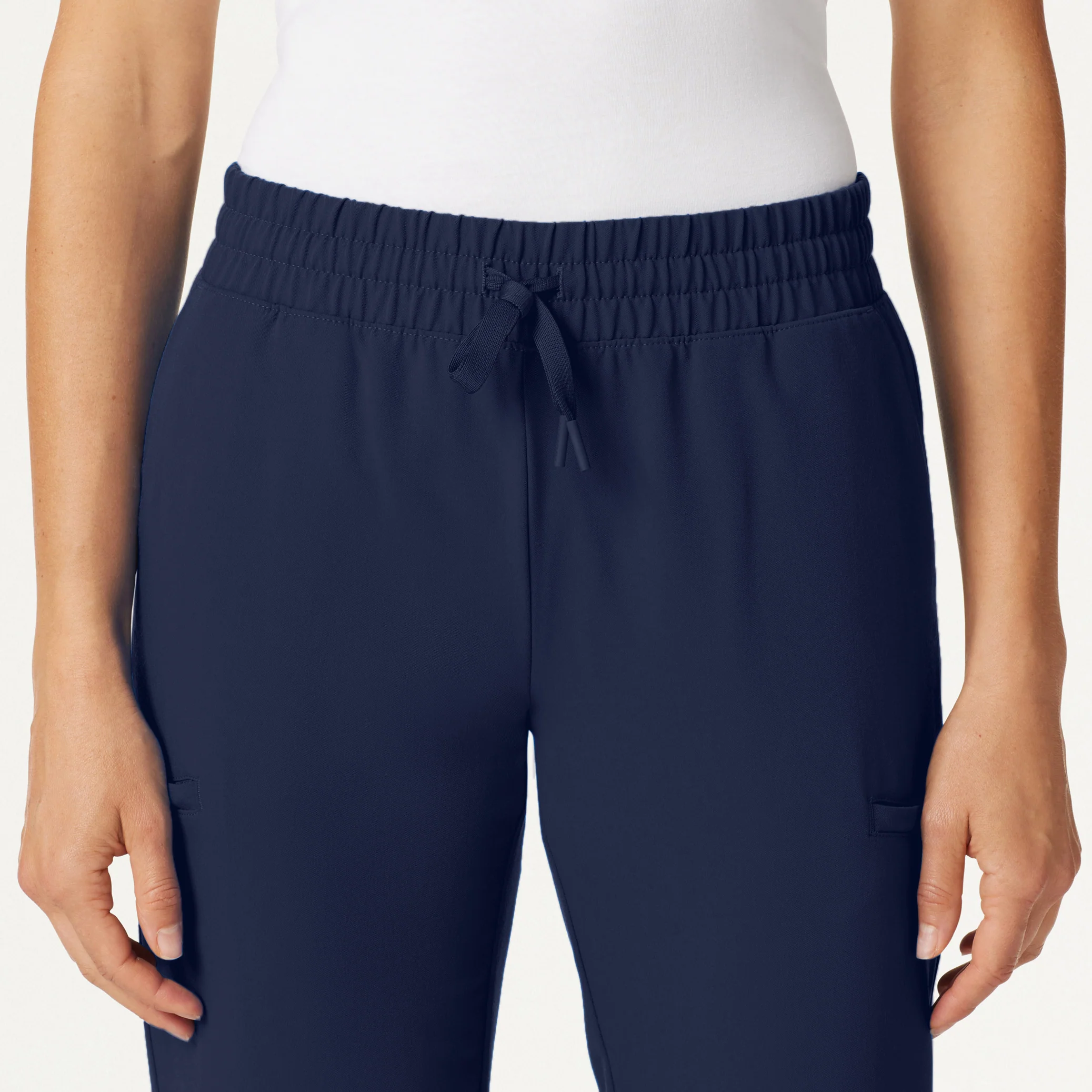 Jace Skinny 7-Pocket Scrub Jogger - Midnight Navy - Image 5