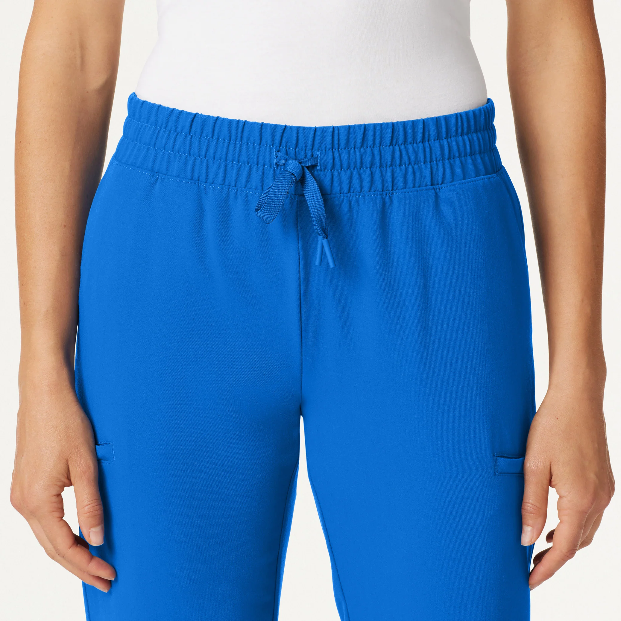 Jace Skinny 7-Pocket Scrub Jogger - Royal Blue - Image 5