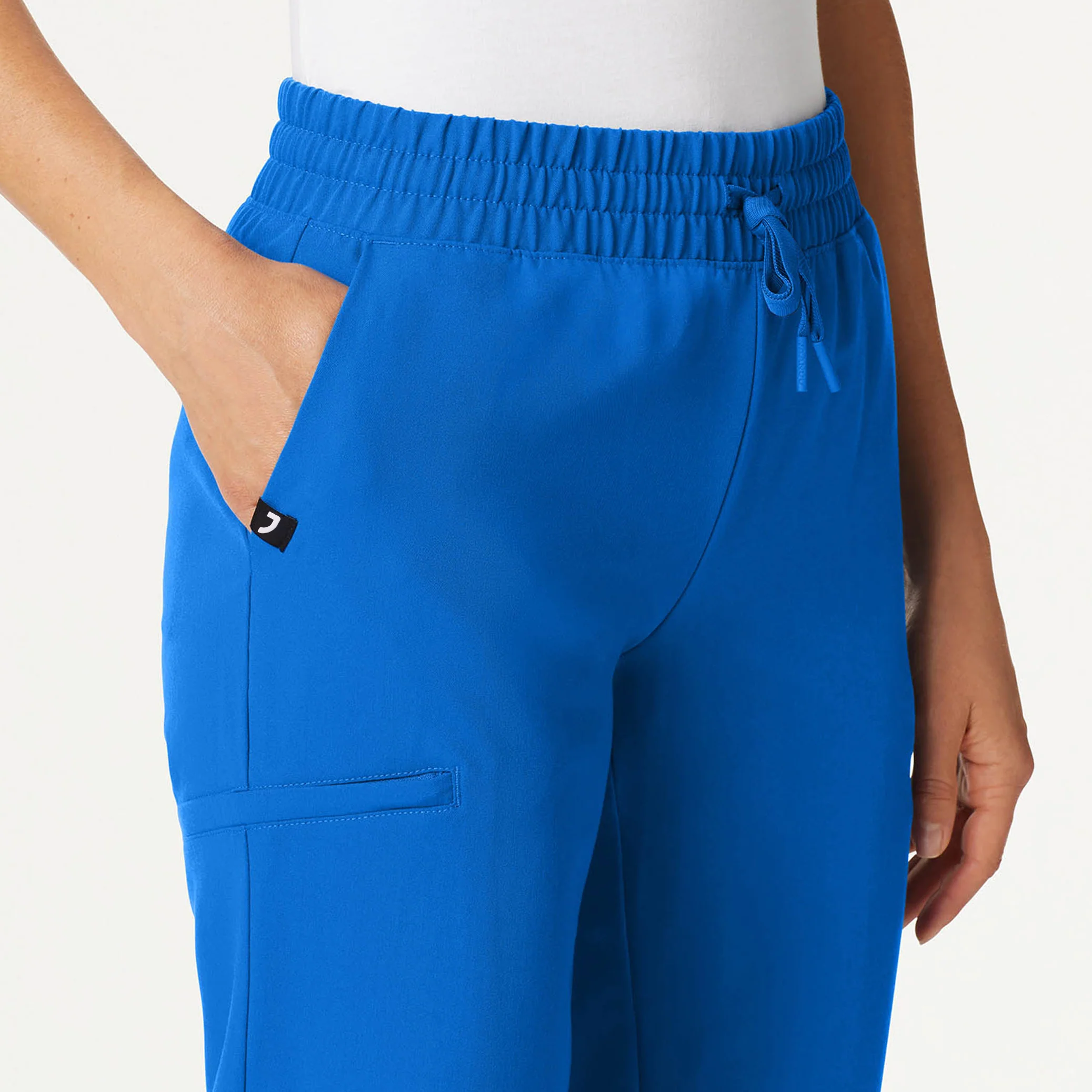 Jace Skinny 7-Pocket Scrub Jogger - Royal Blue - Image 6