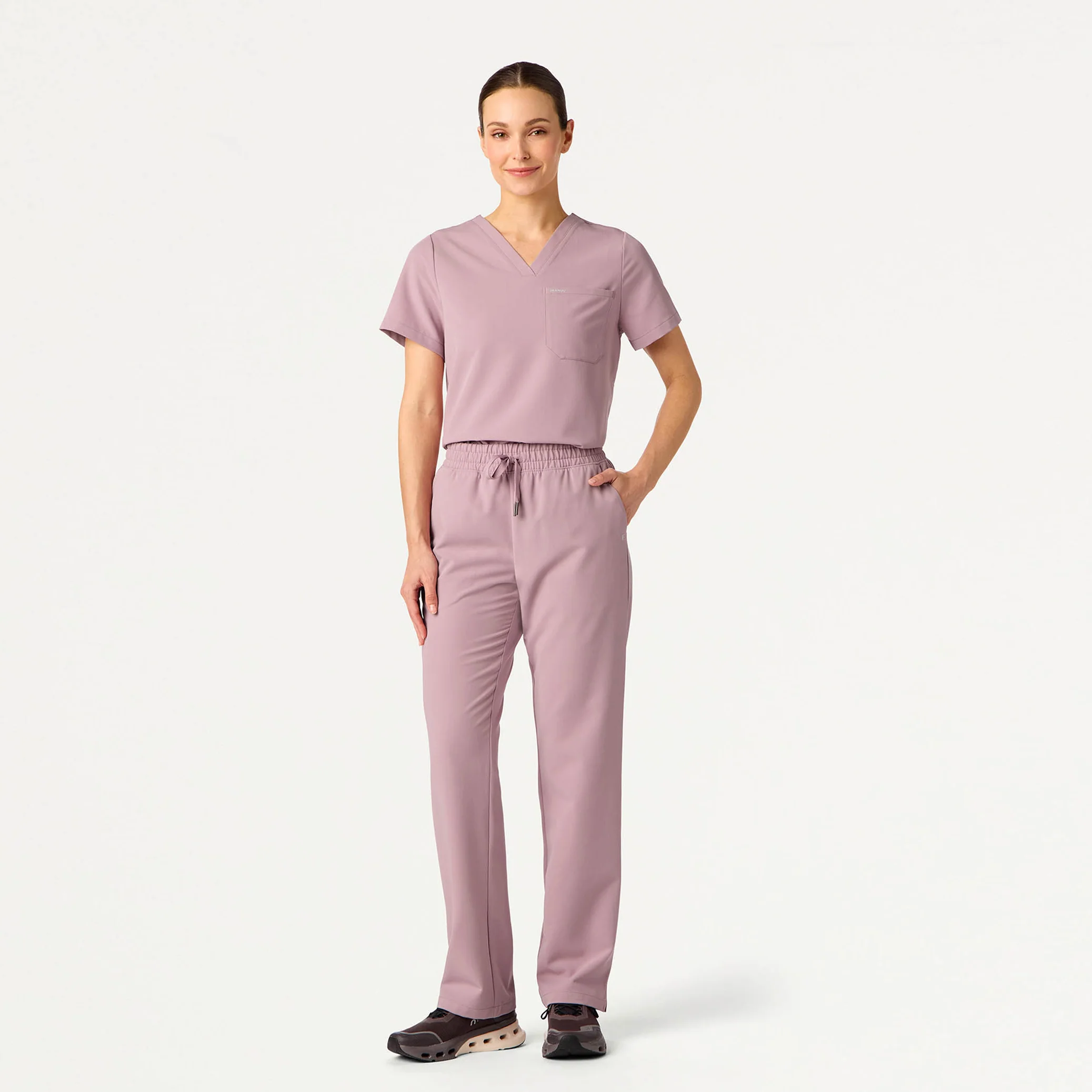 Kerr 365 High Waisted Scrub Pant - Blossom - Image 4