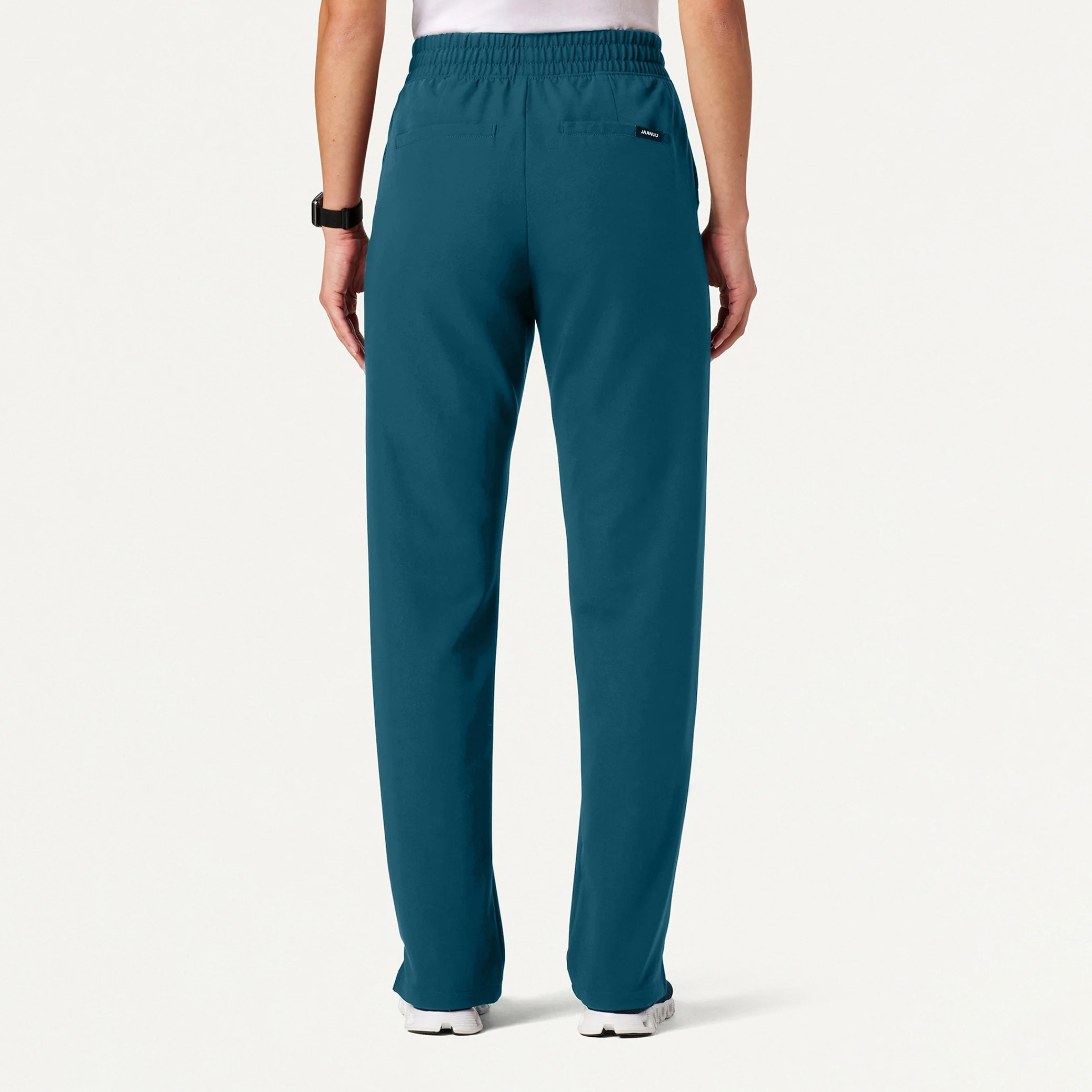 Kerr 365 High Waisted Scrub Pant - Caribbean Blue - Image 3