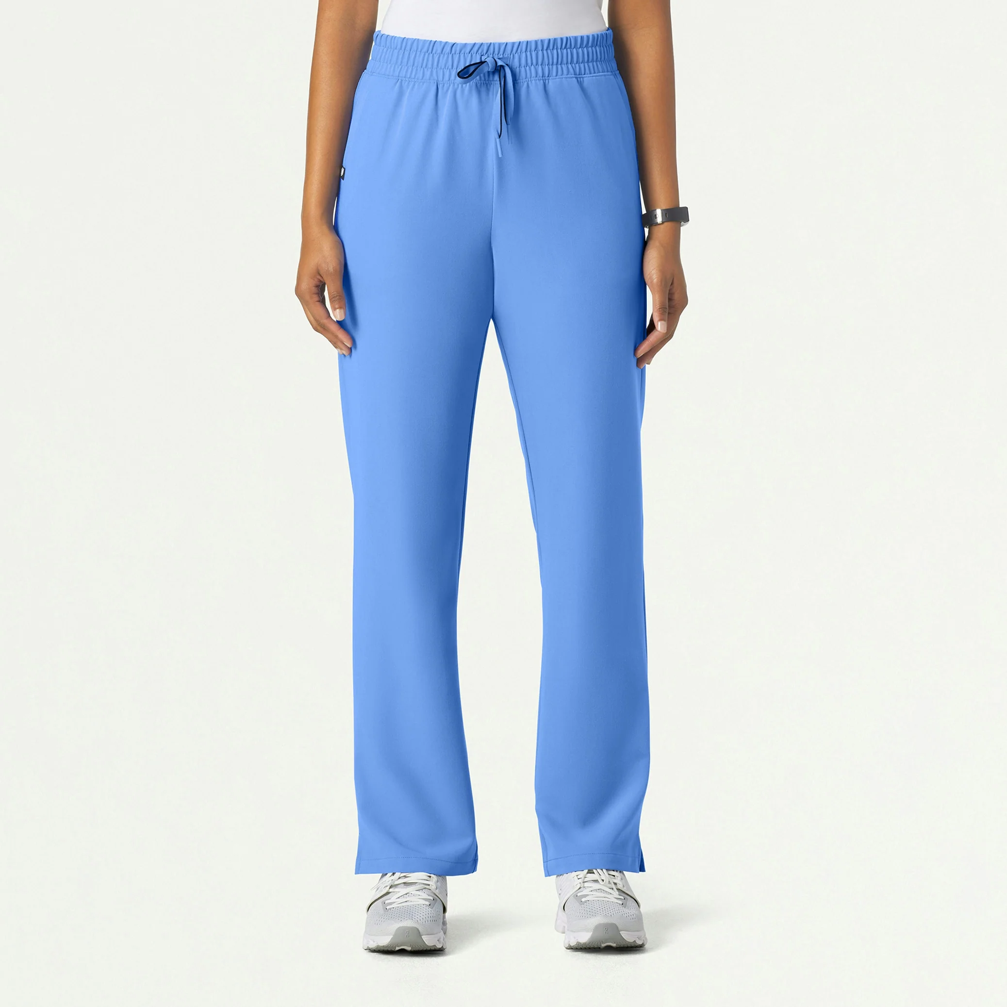 Kerr 365 High Waisted Scrub Pant - Ceil Blue