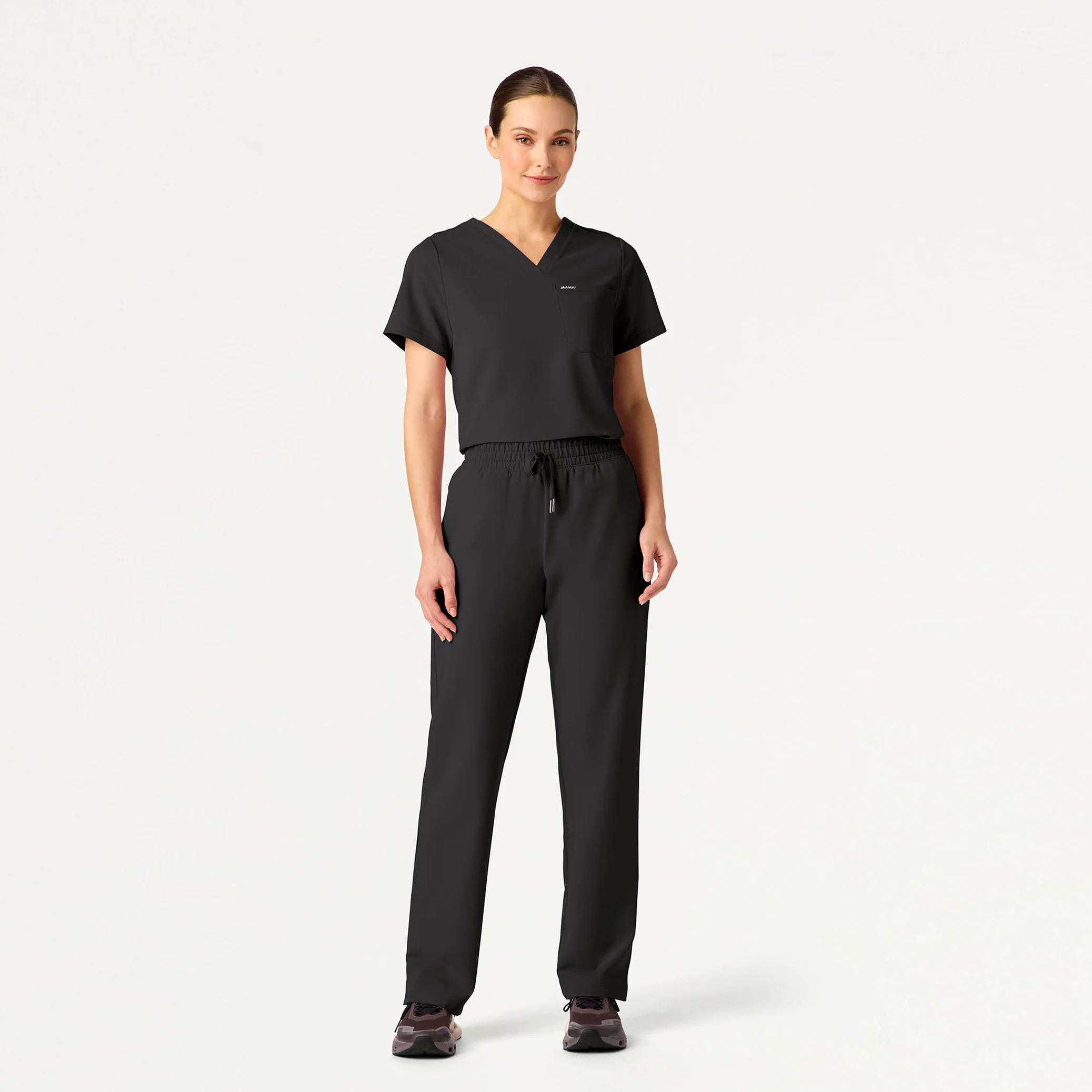 Kerr 365 High Waisted Scrub Pant - Charcoal - Image 2