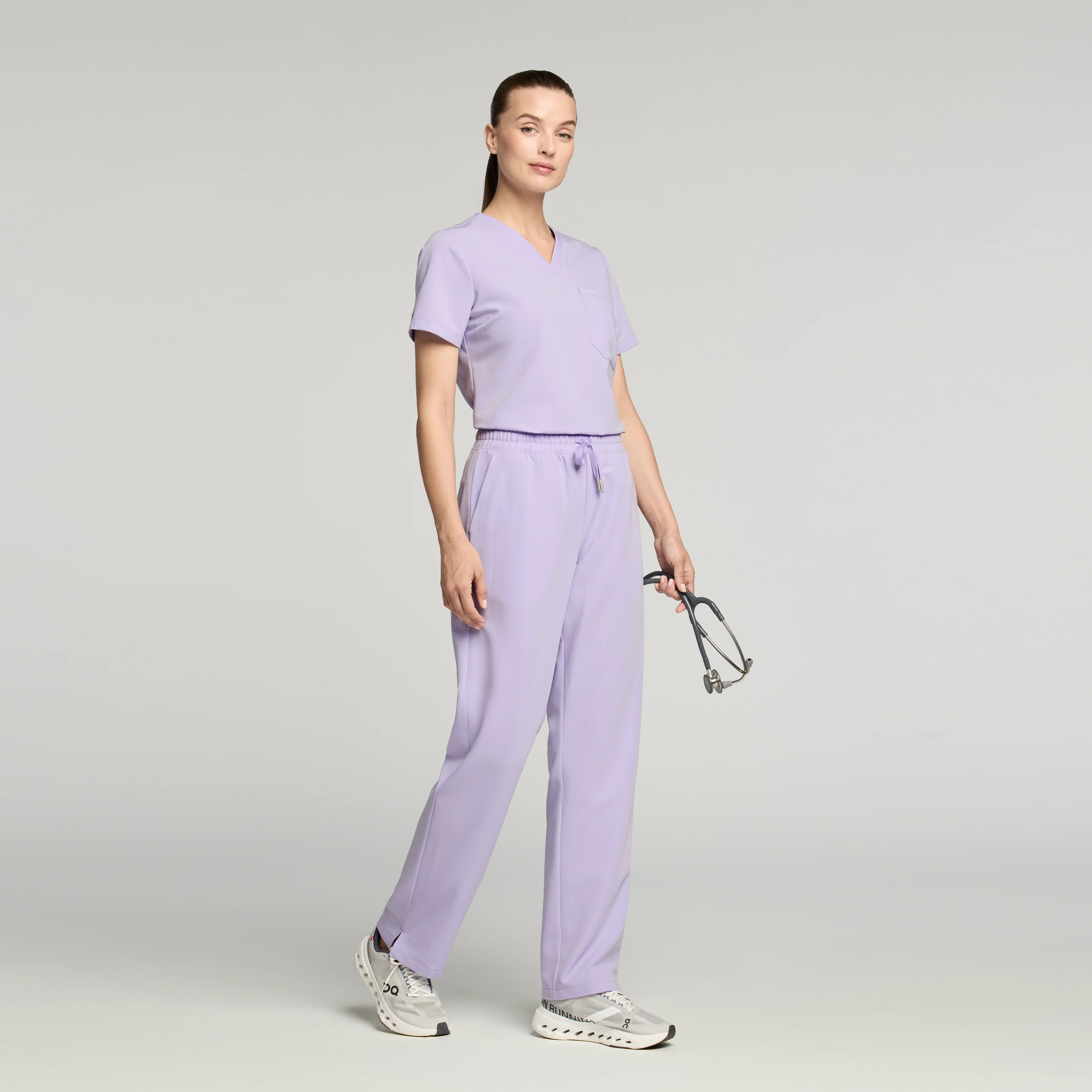 Kerr 365 High Waisted Scrub Pant - Lavender - Image 4