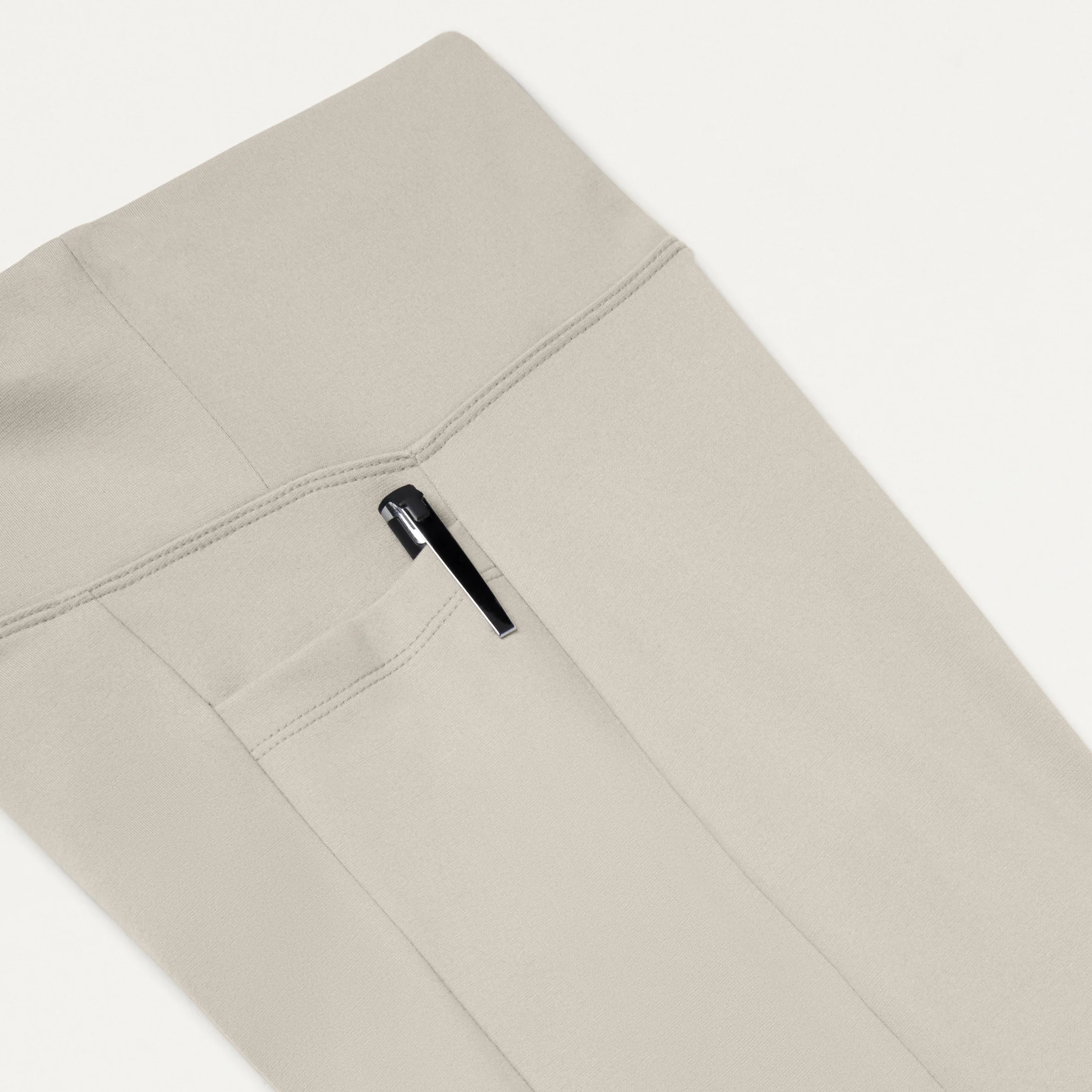 Lina UltraSOFT™ Yoga Flare Scrub Pant - Fog - Image 5