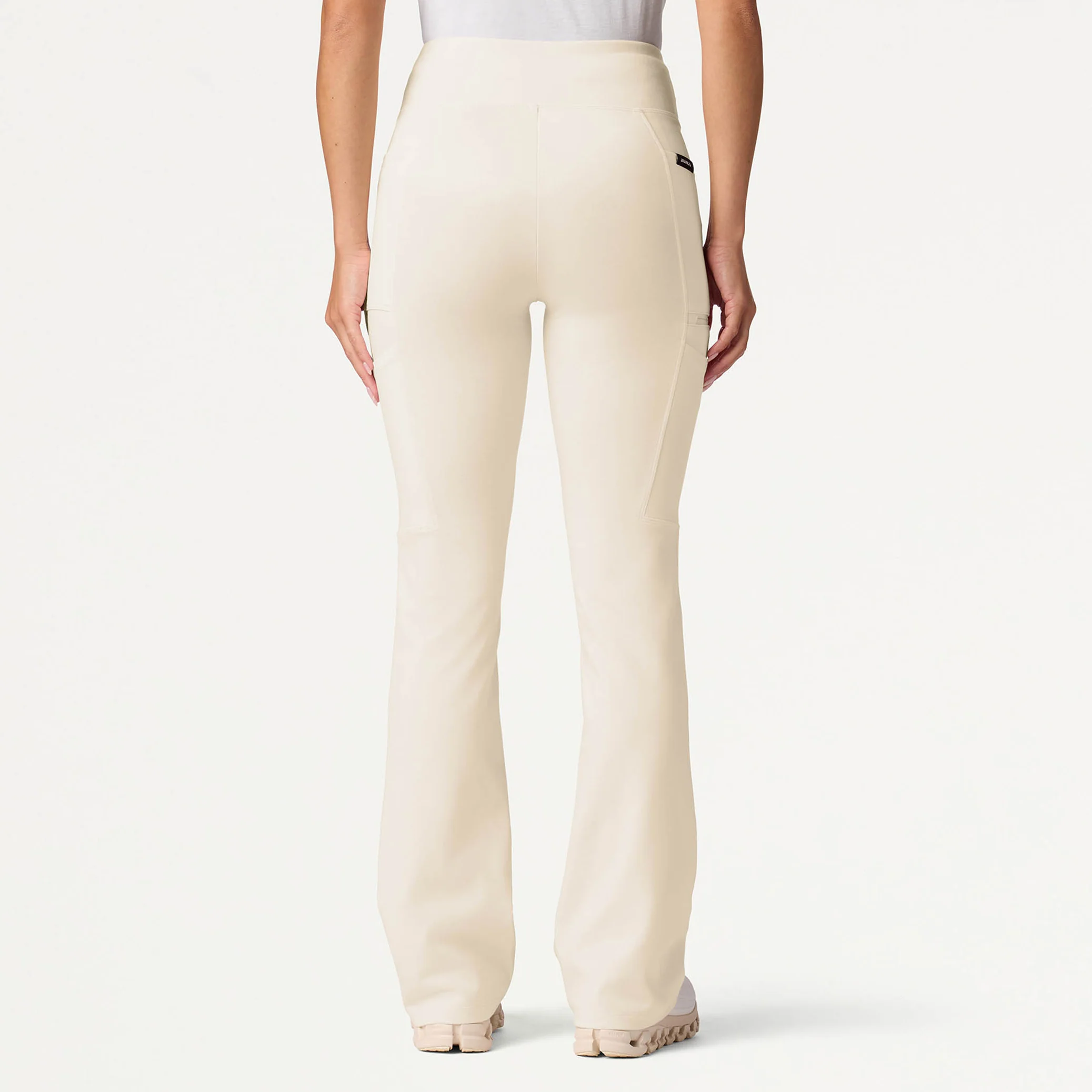 Perri UltraSOFT™ Yoga Scrub Pant - Birch - Image 3