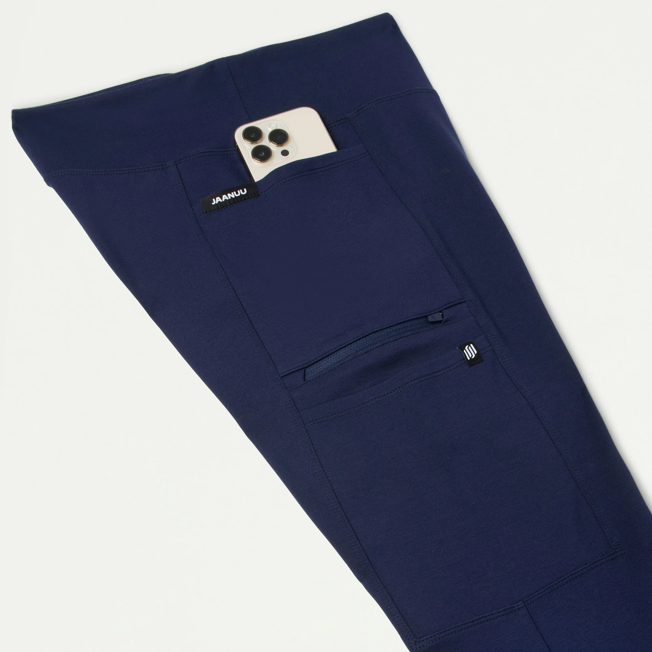 Perri UltraSOFT™ Yoga Scrub Pant - Midnight Navy - Image 10