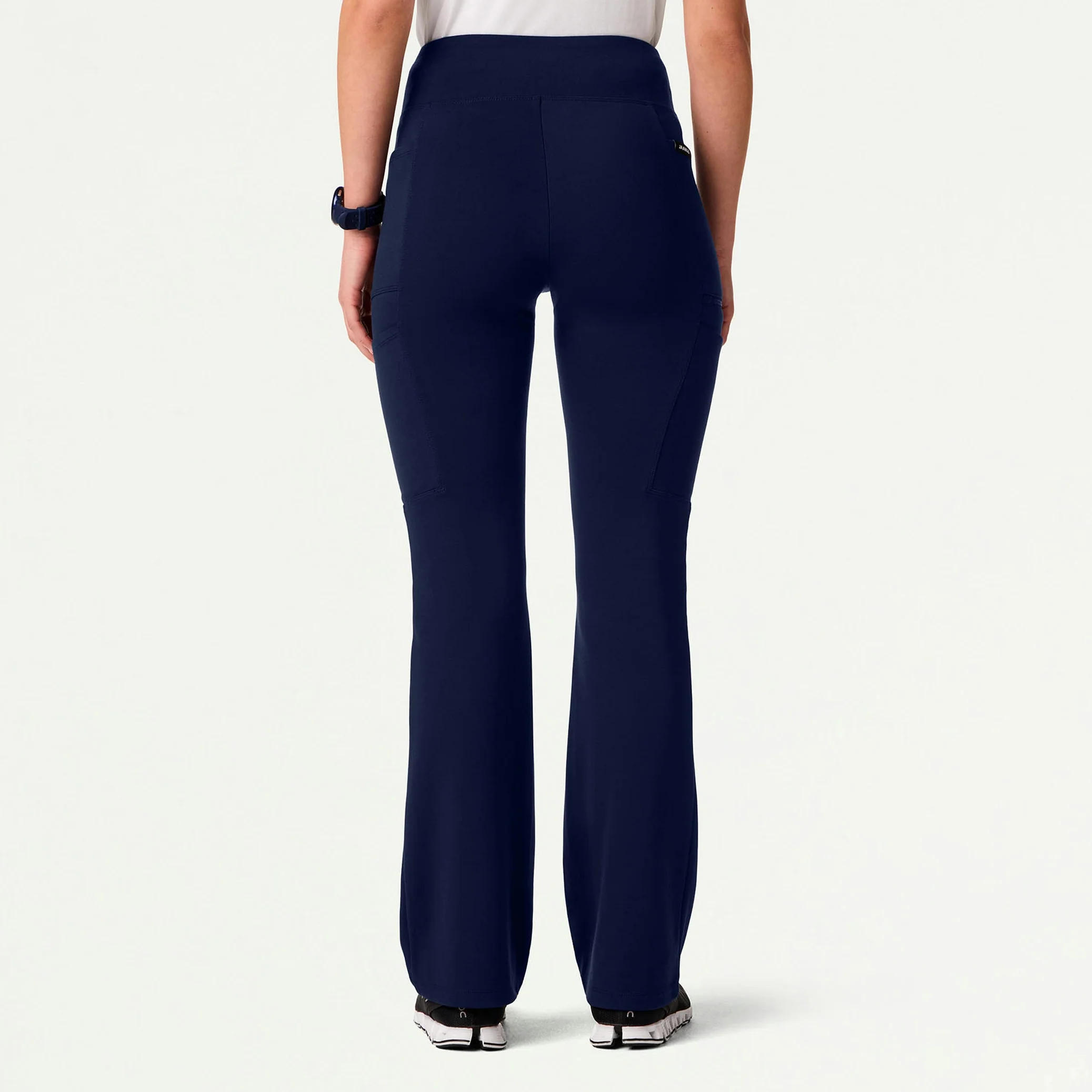 Perri UltraSOFT™ Yoga Scrub Pant - Midnight Navy - Image 5