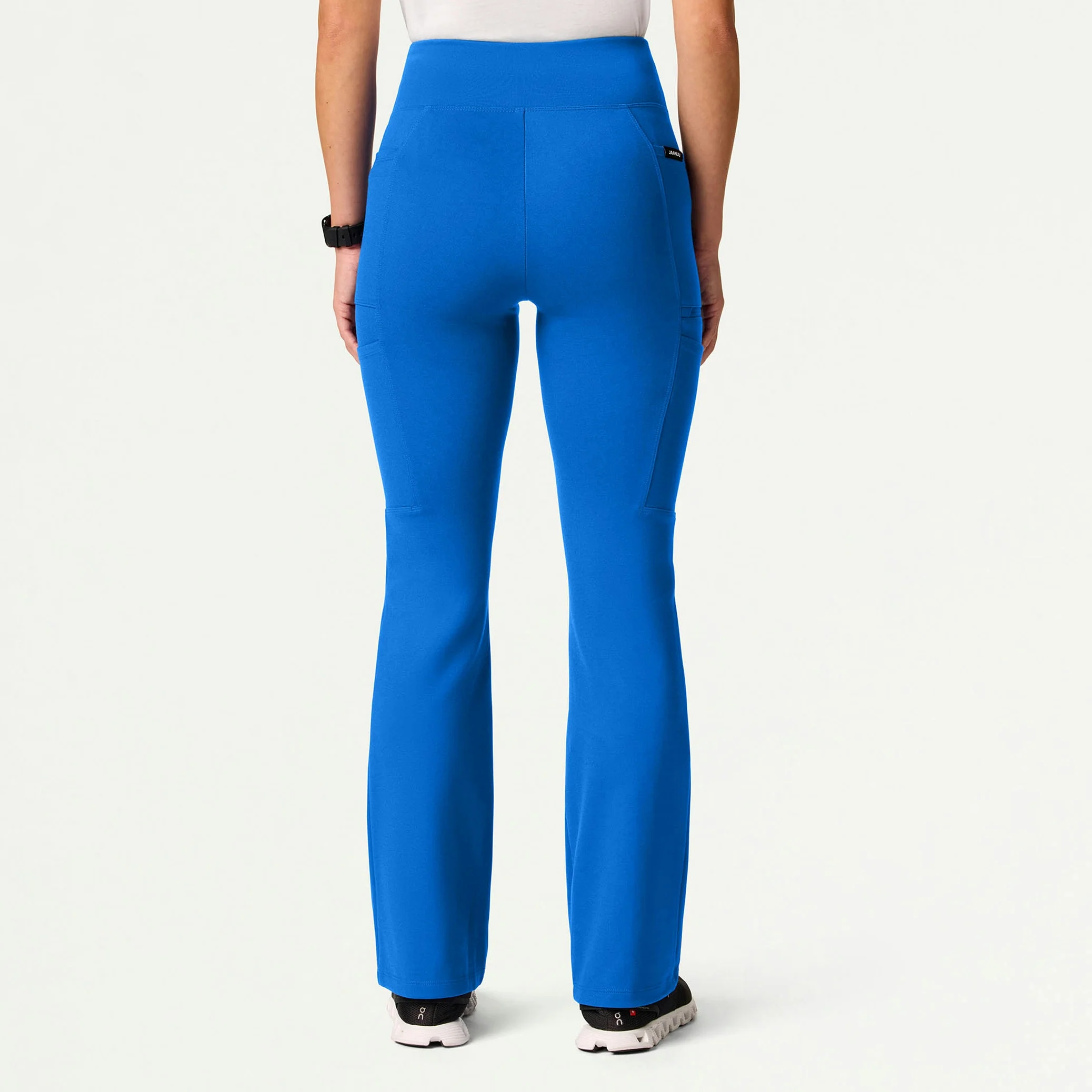 Perri UltraSOFT™ Yoga Scrub Pant - Royal Blue - Image 4