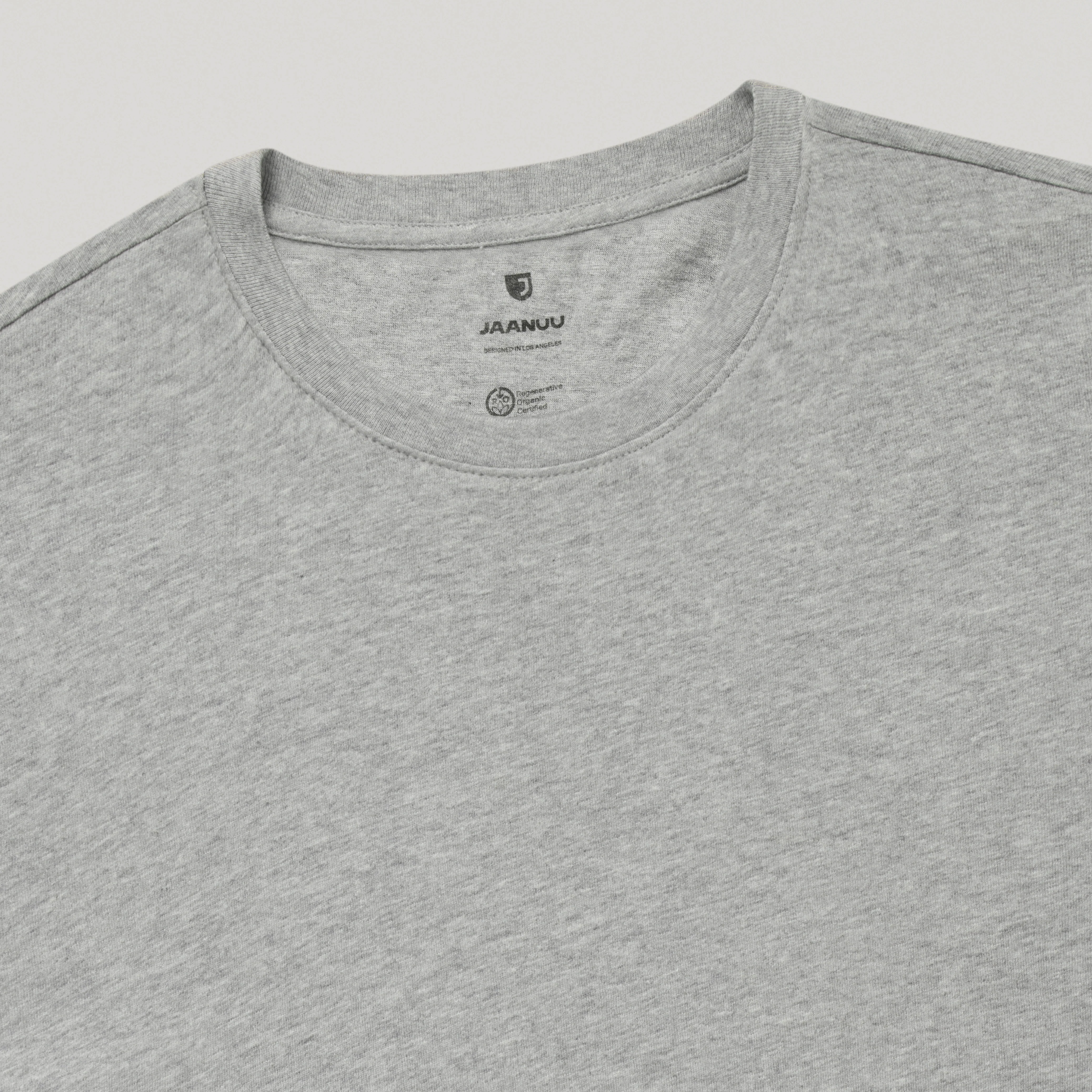 Regenˣ Short-Sleeve Cotton Underscrub - Heather Gray - Image 7