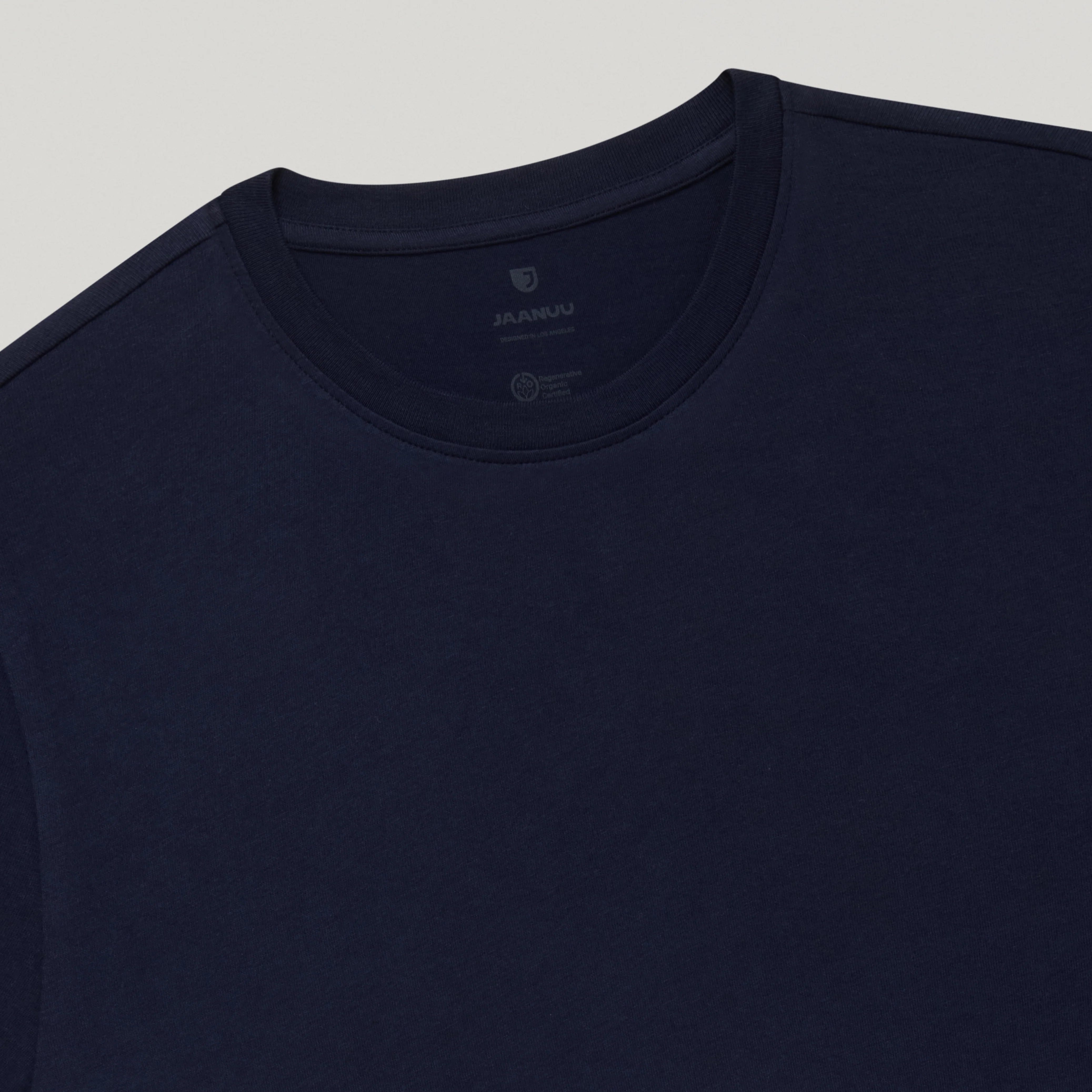 Regenˣ Short-Sleeve Cotton Underscrub - Midnight Navy - Image 6