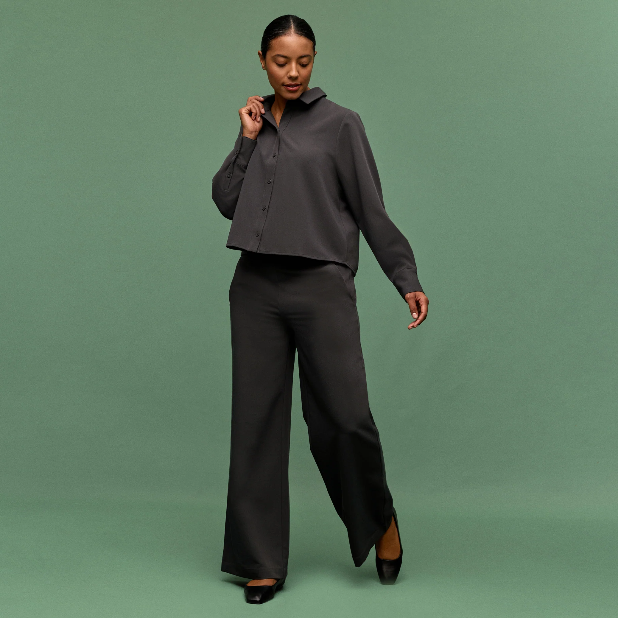 Remy Relaxed Scrub Pant - Charcoal