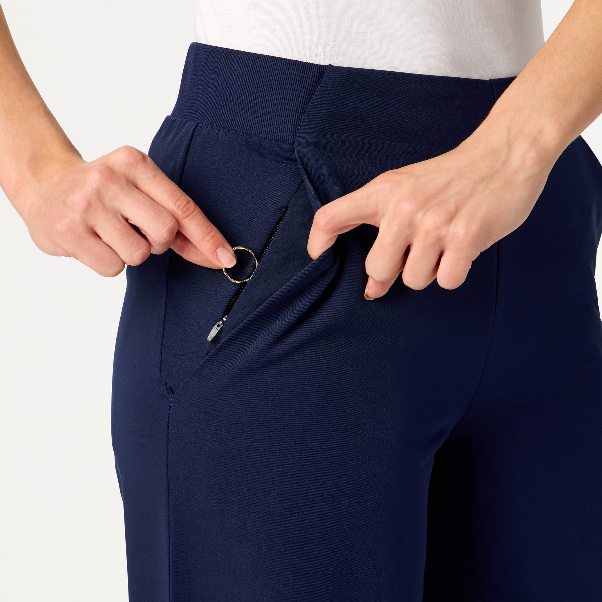 Remy Relaxed Scrub Pant - Midnight Navy - Image 5